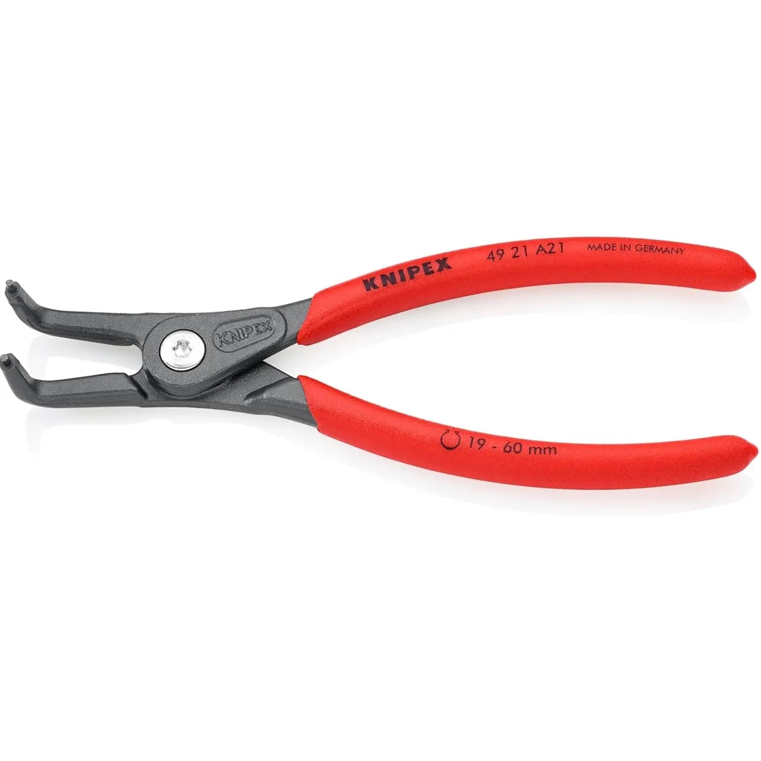 KNIPEX 4921A21 - 6 1/2" External 90° Angled Precision Snap Ring Pliers KNIPEX