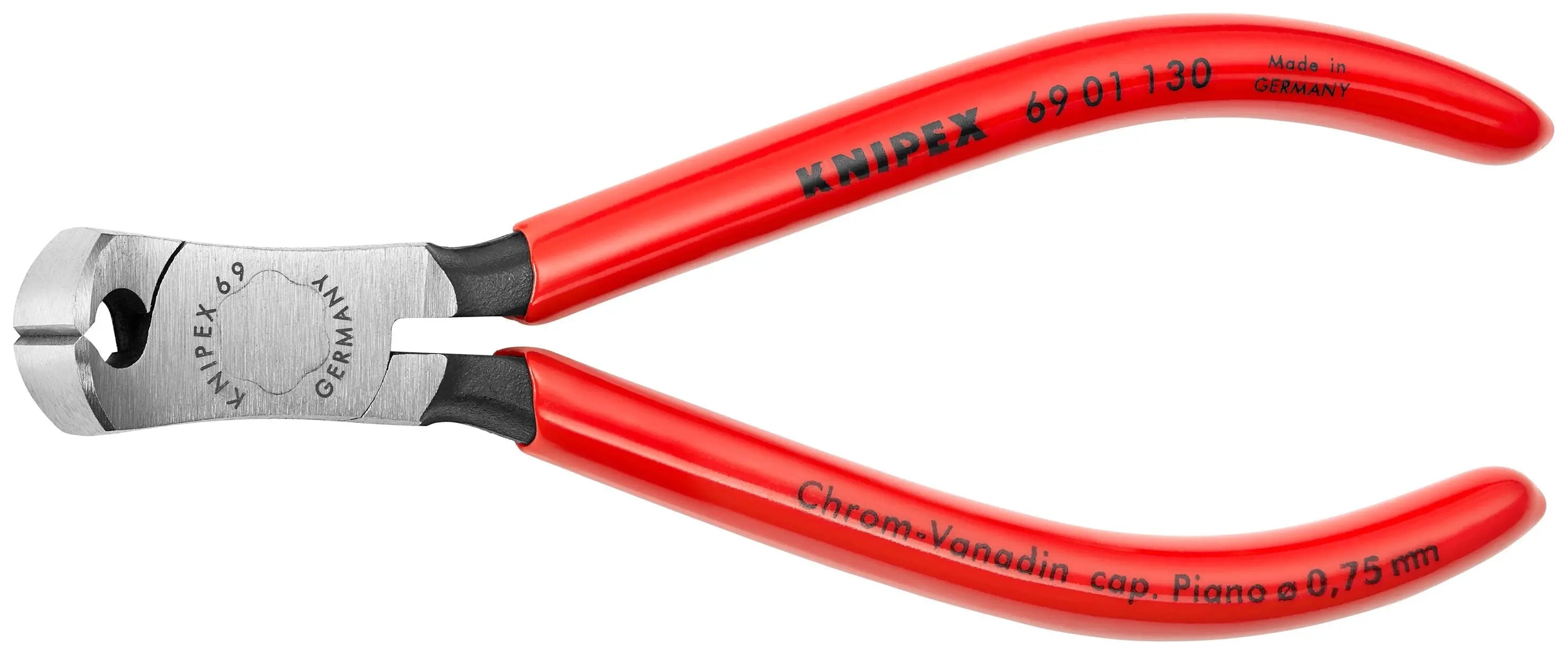 KNIPEX 6901130 - 5 1/4" End Cutting Nippers KNIPEX