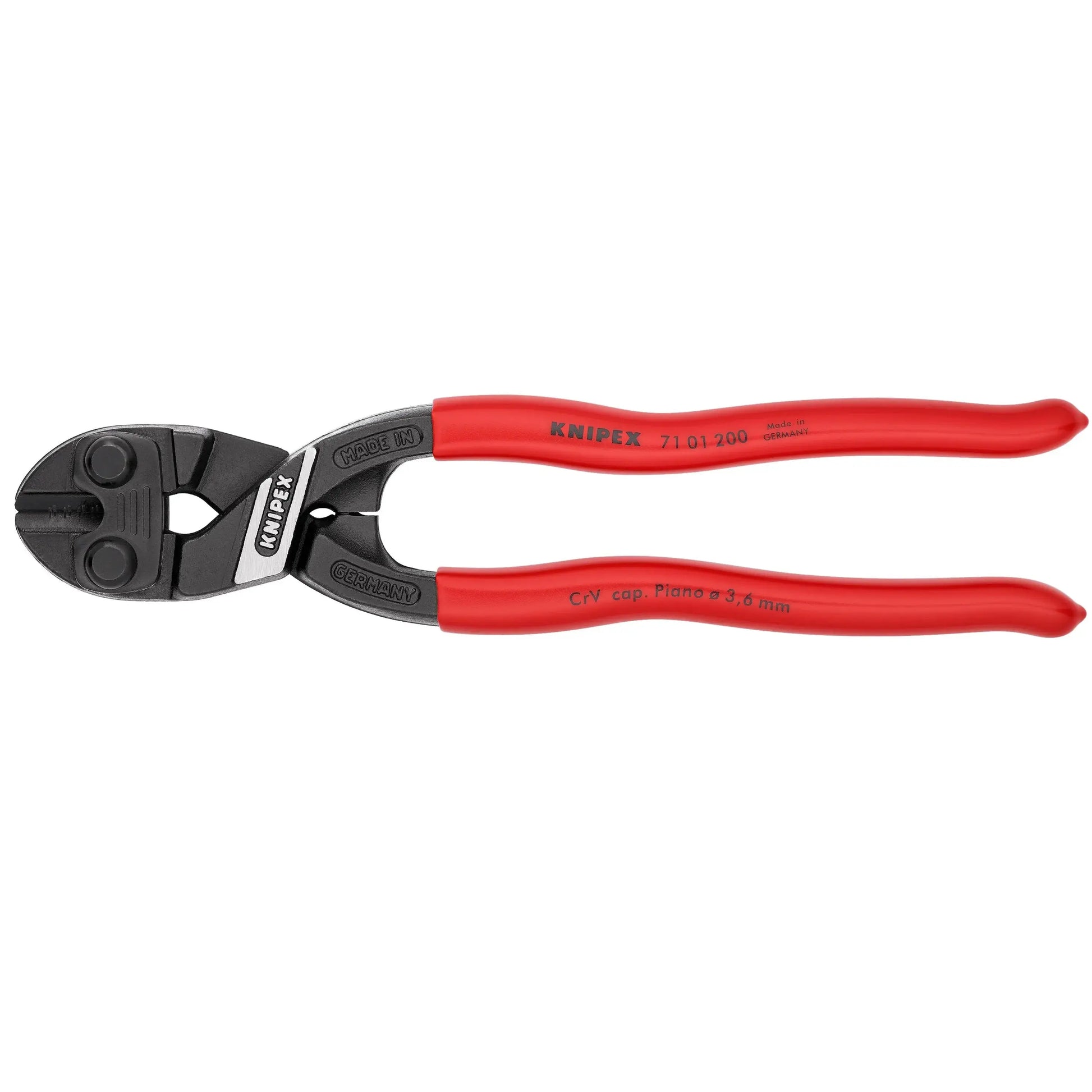 KNIPEX 7101200SBA - 8" CoBolt® High Leverage Compact Bolt Cutters KNIPEX