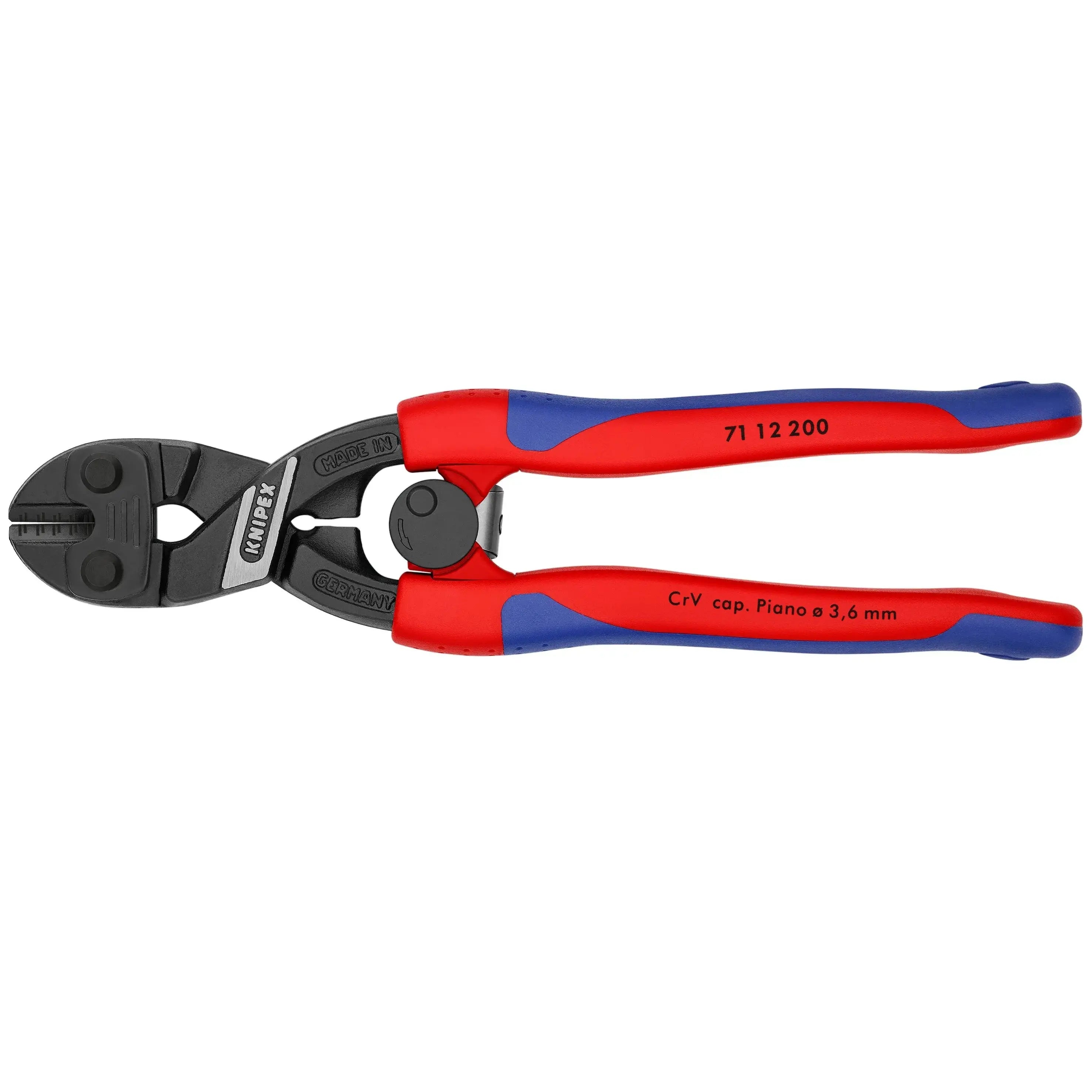KNIPEX 7112200SBA - 8" CoBolt® High Leverage Compact Bolt Cutters KNIPEX