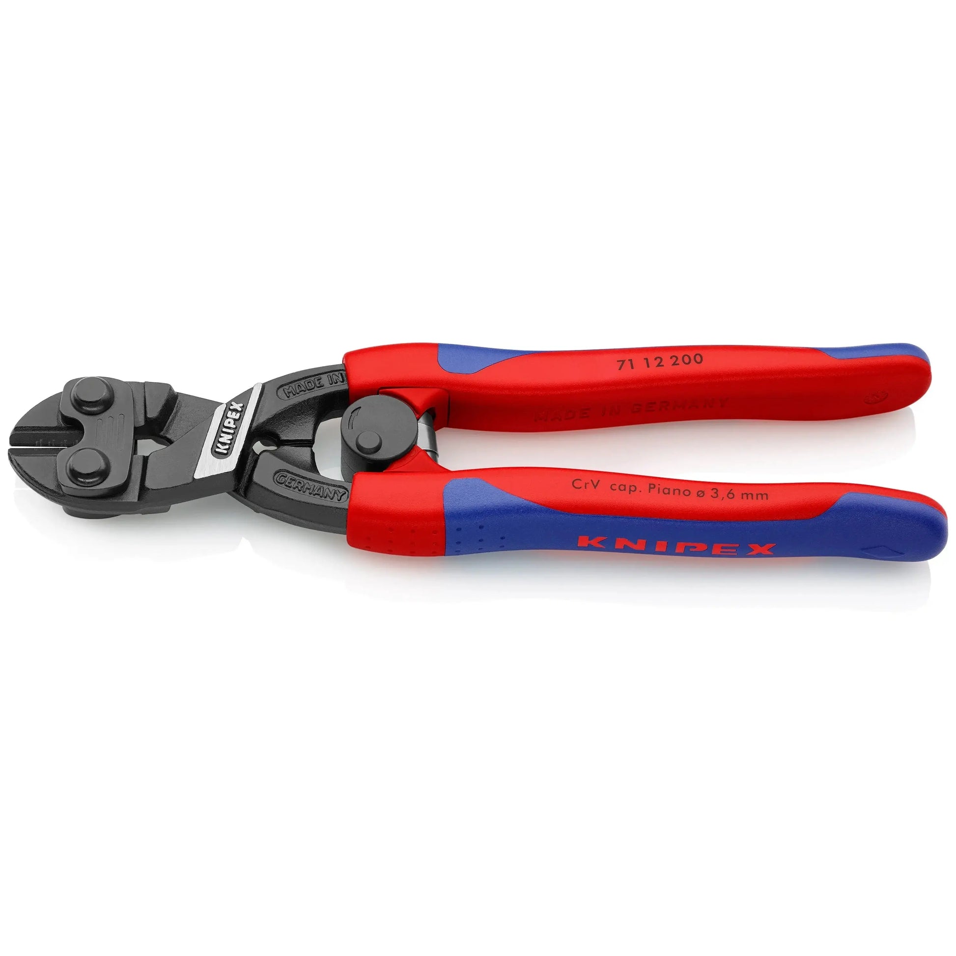 KNIPEX 7112200SBA - 8" CoBolt® High Leverage Compact Bolt Cutters KNIPEX