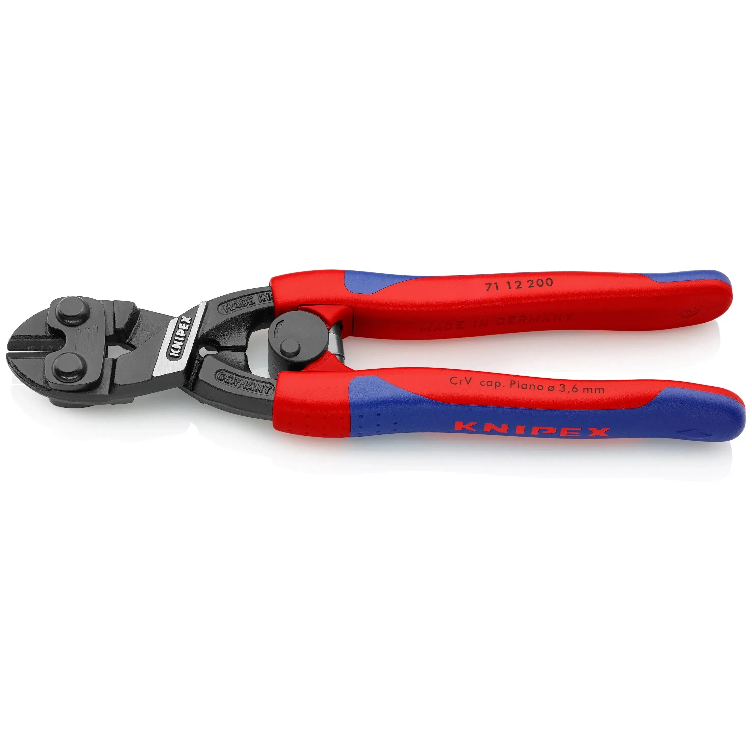 KNIPEX 7112200SBA - 8" CoBolt® High Leverage Compact Bolt Cutters KNIPEX