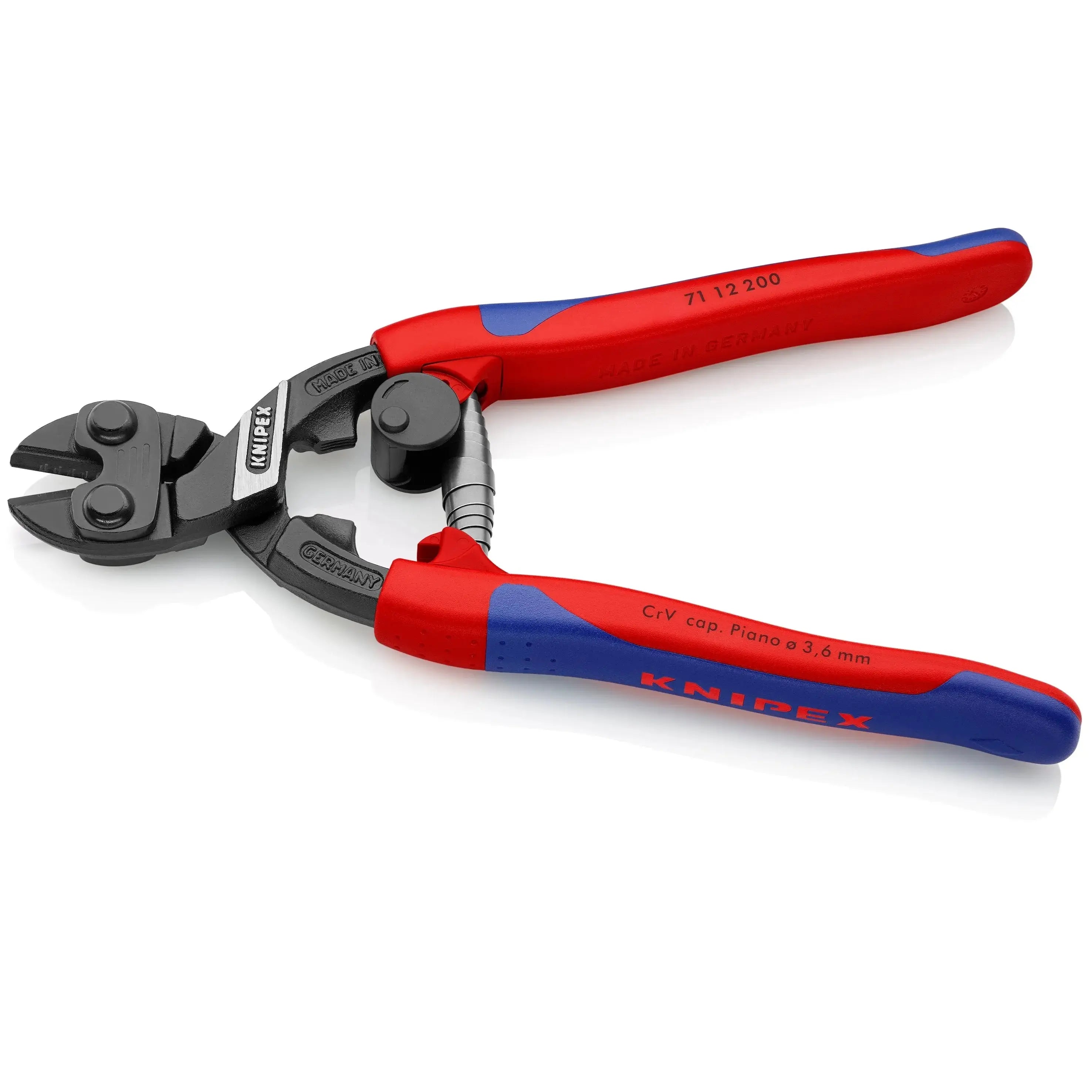 KNIPEX 7112200SBA - 8" CoBolt® High Leverage Compact Bolt Cutters KNIPEX