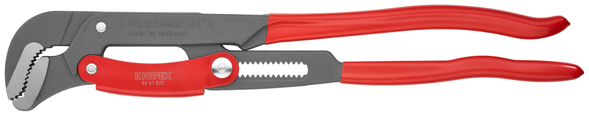 Knipex 8361020 - 22 1/2" Rapid Adjust Swedish Pipe Wrench-S-Type - Wise Line Tools