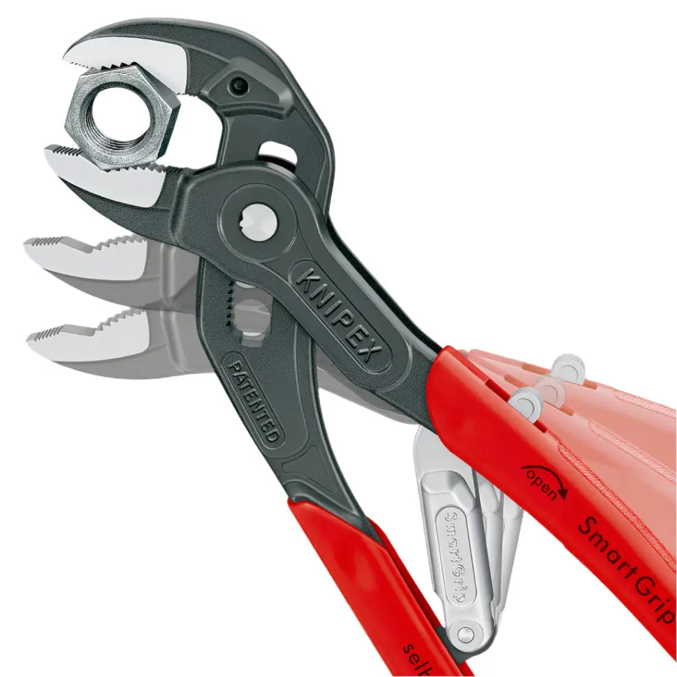 Knipex 8501250US - 10" SmartGrip® Water Pump Pliers with Automatic Adjustment - Wise Line Tools