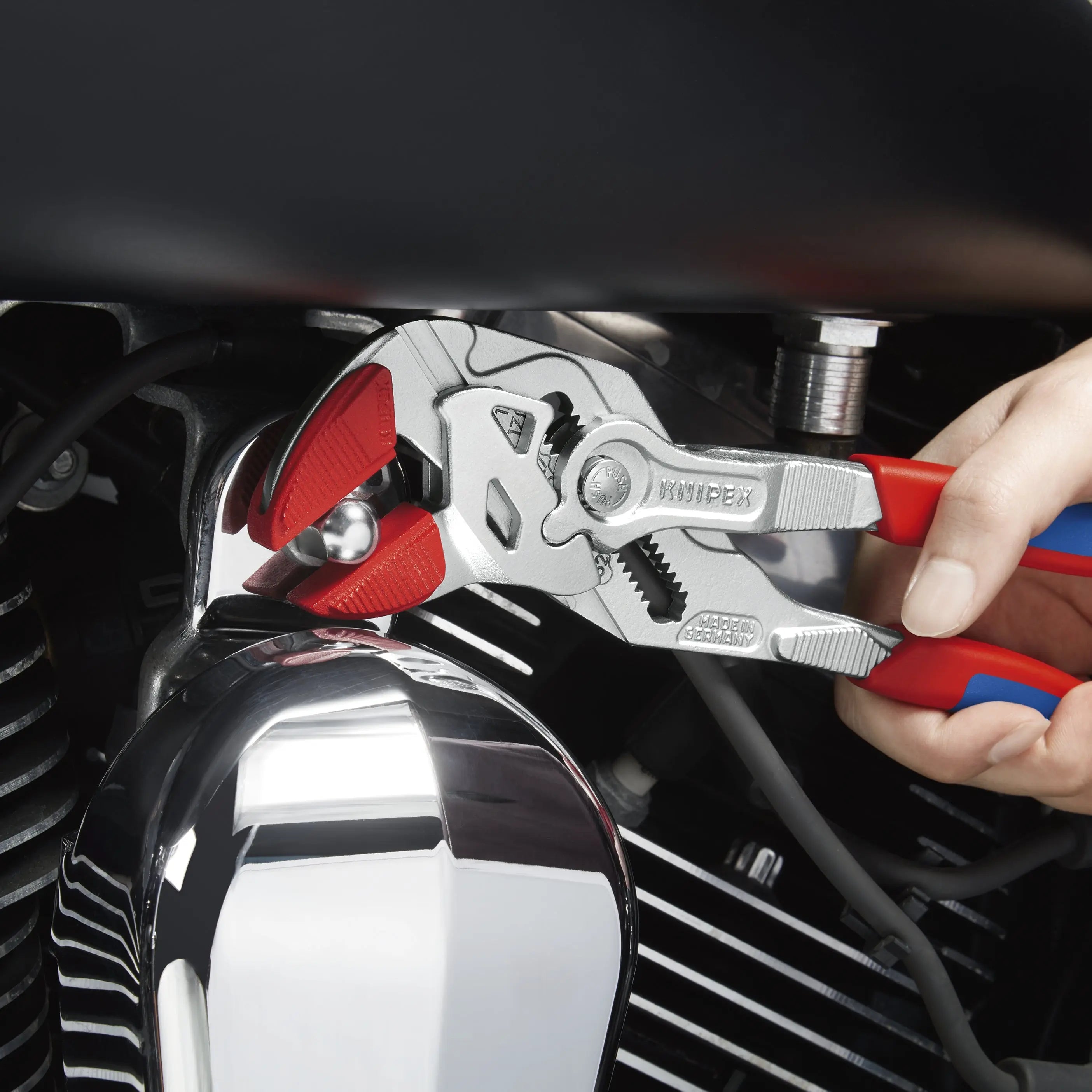 Knipex 8609250V01 - Jaw Protectors for 10" Pliers Wrench - Wise Line Tools