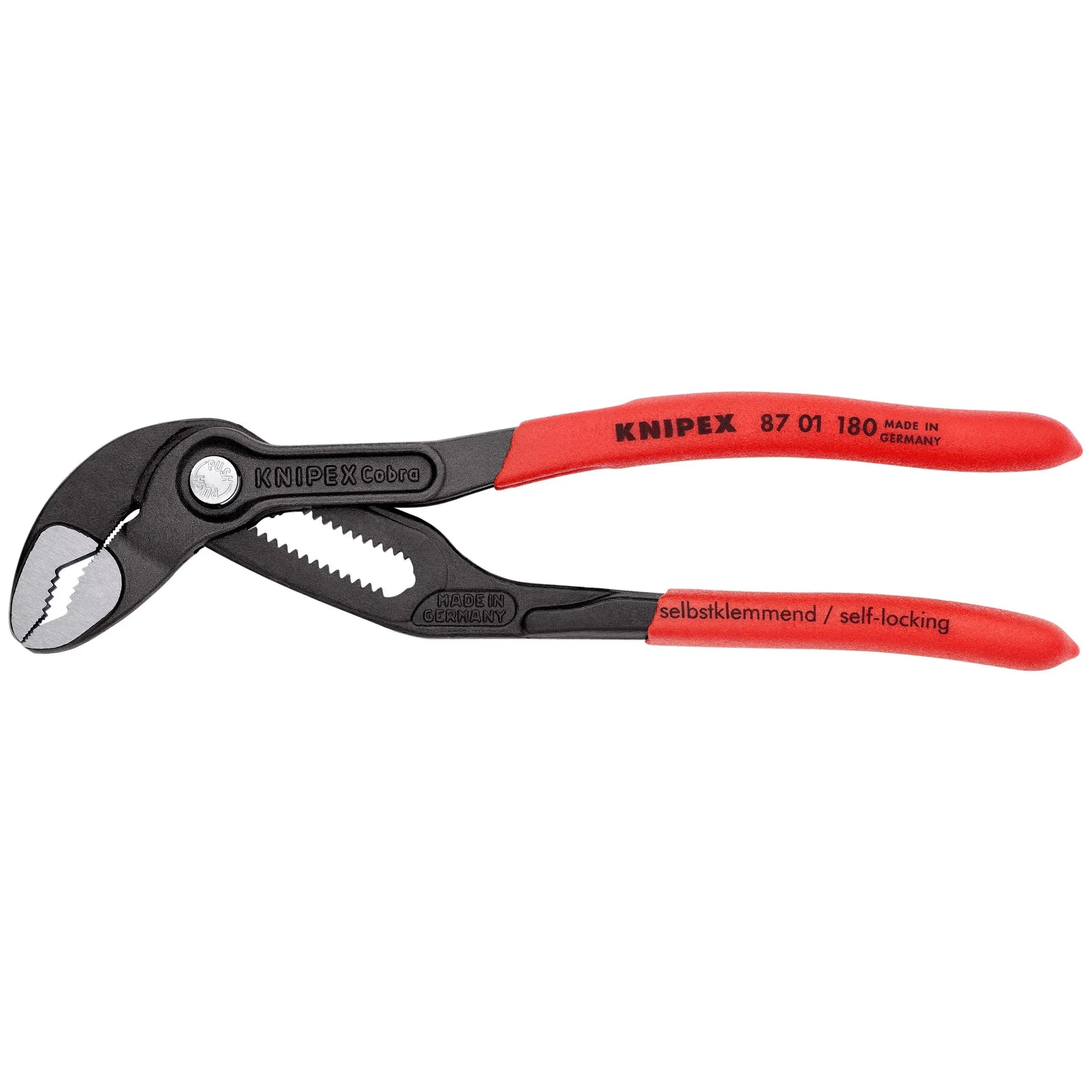 KNIPEX 8701180SBA - 7 1/4" Cobra® Water Pump Pliers KNIPEX