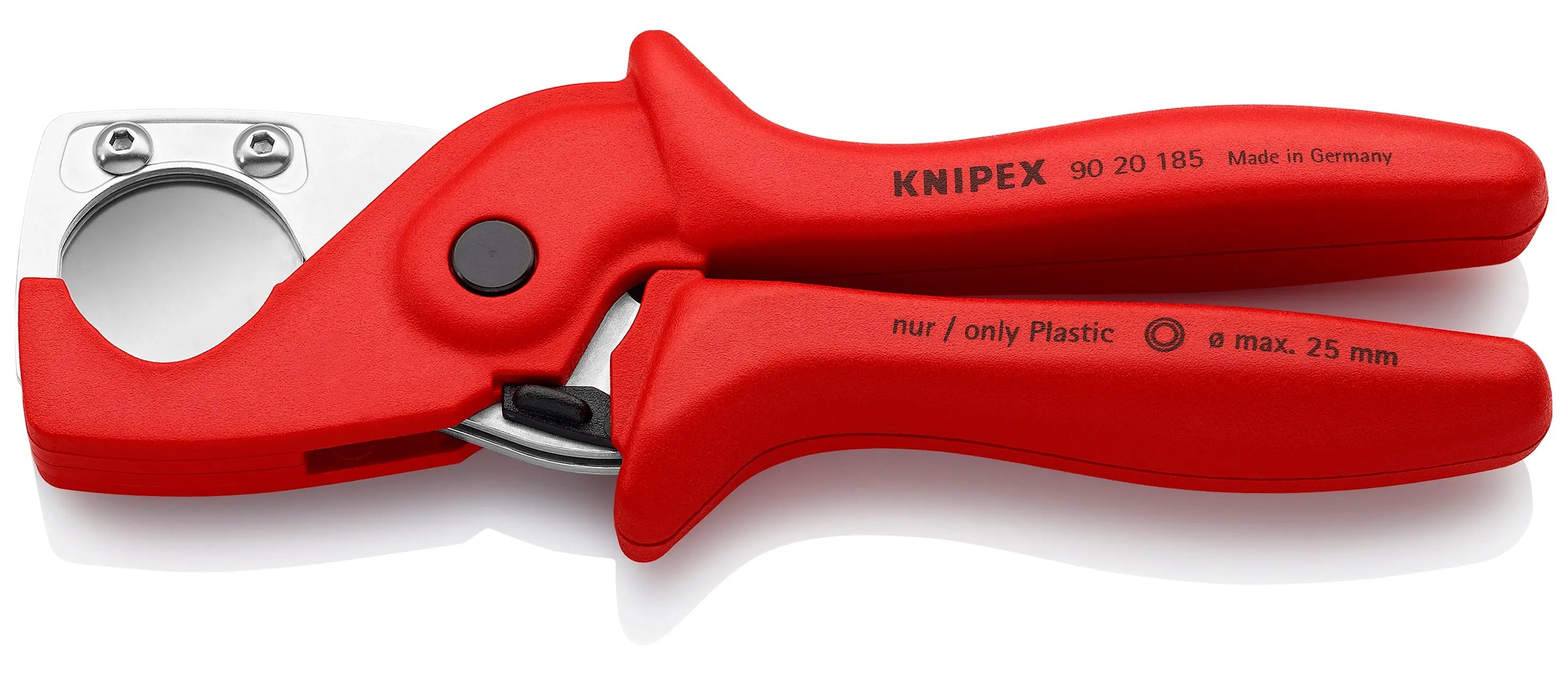 Knipex 9020185 - 7 1/4" PlastiCut® Flexible Hose and PVC Cutter - Wise Line Tools
