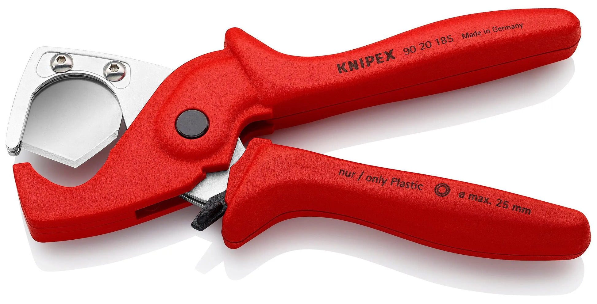 Knipex 9020185 - 7 1/4" PlastiCut® Flexible Hose and PVC Cutter - Wise Line Tools