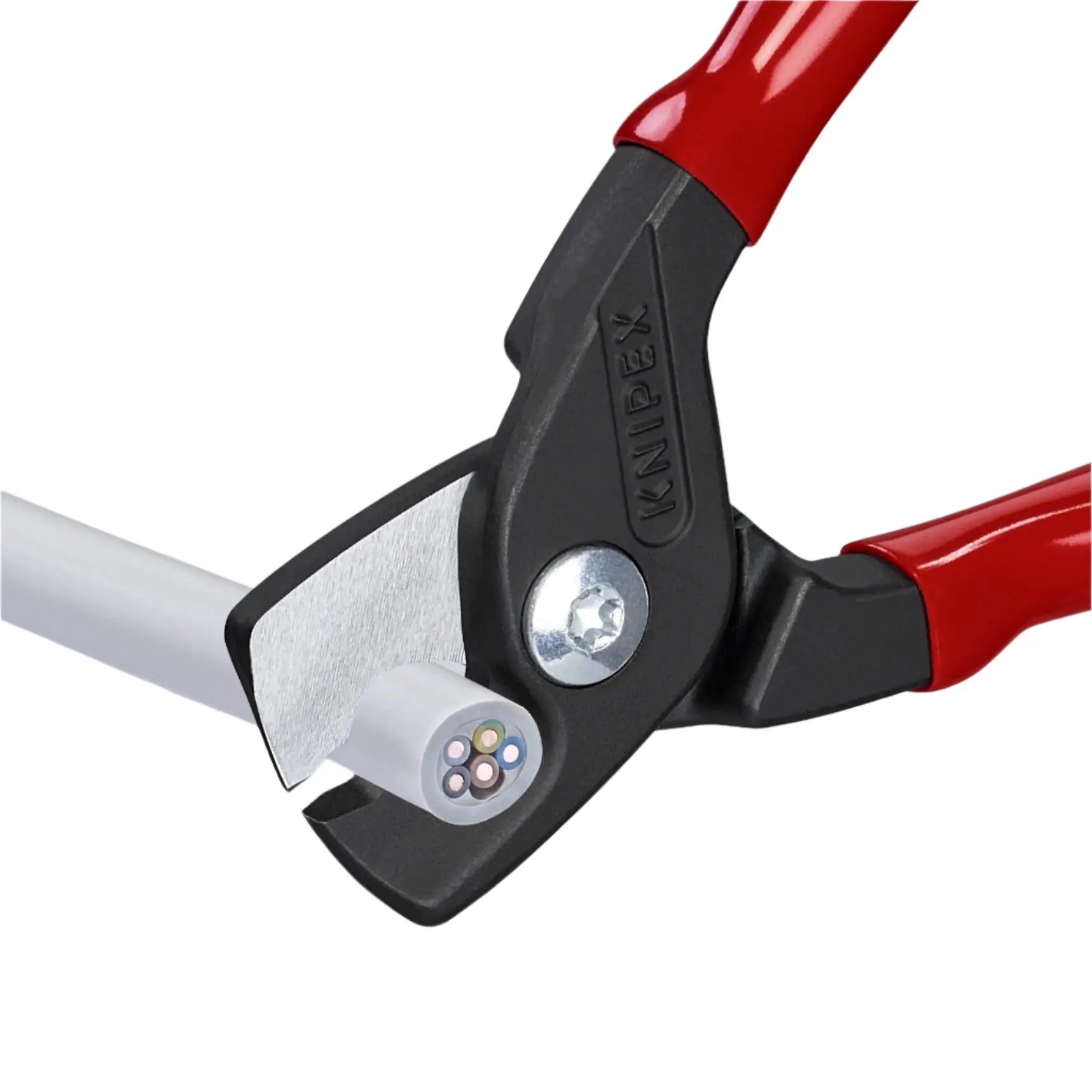 Knipex 9511160SBA - 6 1/4" StepCut Cable Shears - Wise Line Tools
