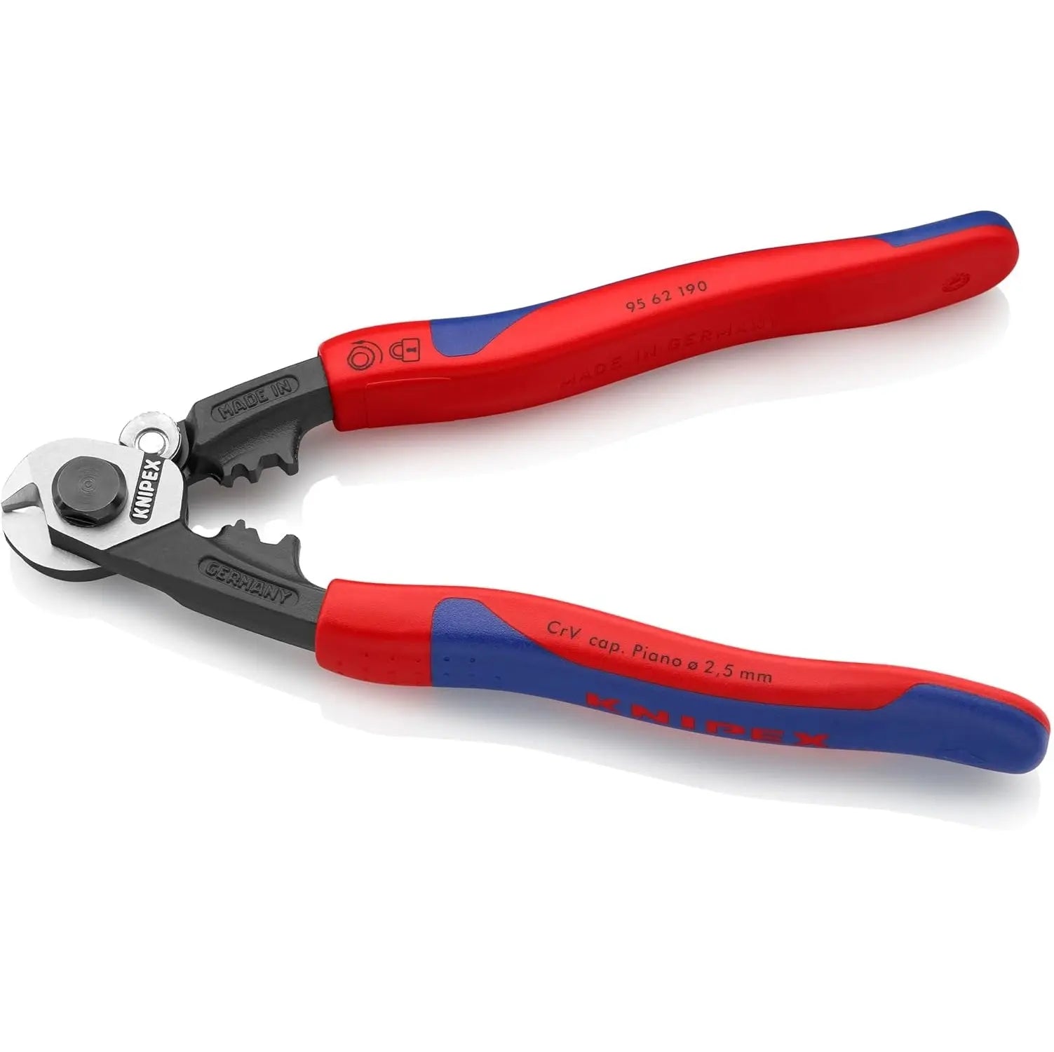 KNIPEX 9562190 - Comfort Grip Rope Cutter - 7-1/2" KNIPEX