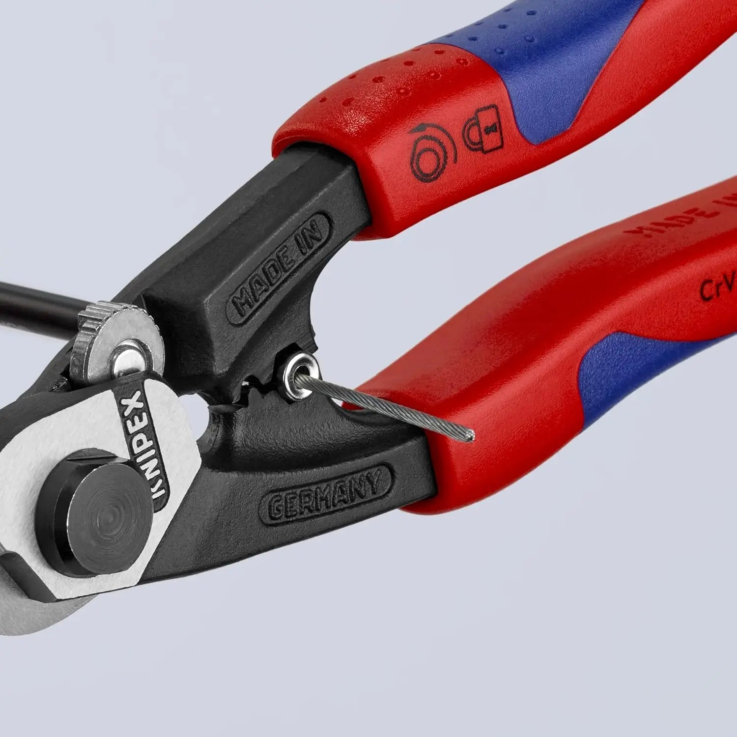 KNIPEX 9562190 - Comfort Grip Rope Cutter - 7-1/2" KNIPEX
