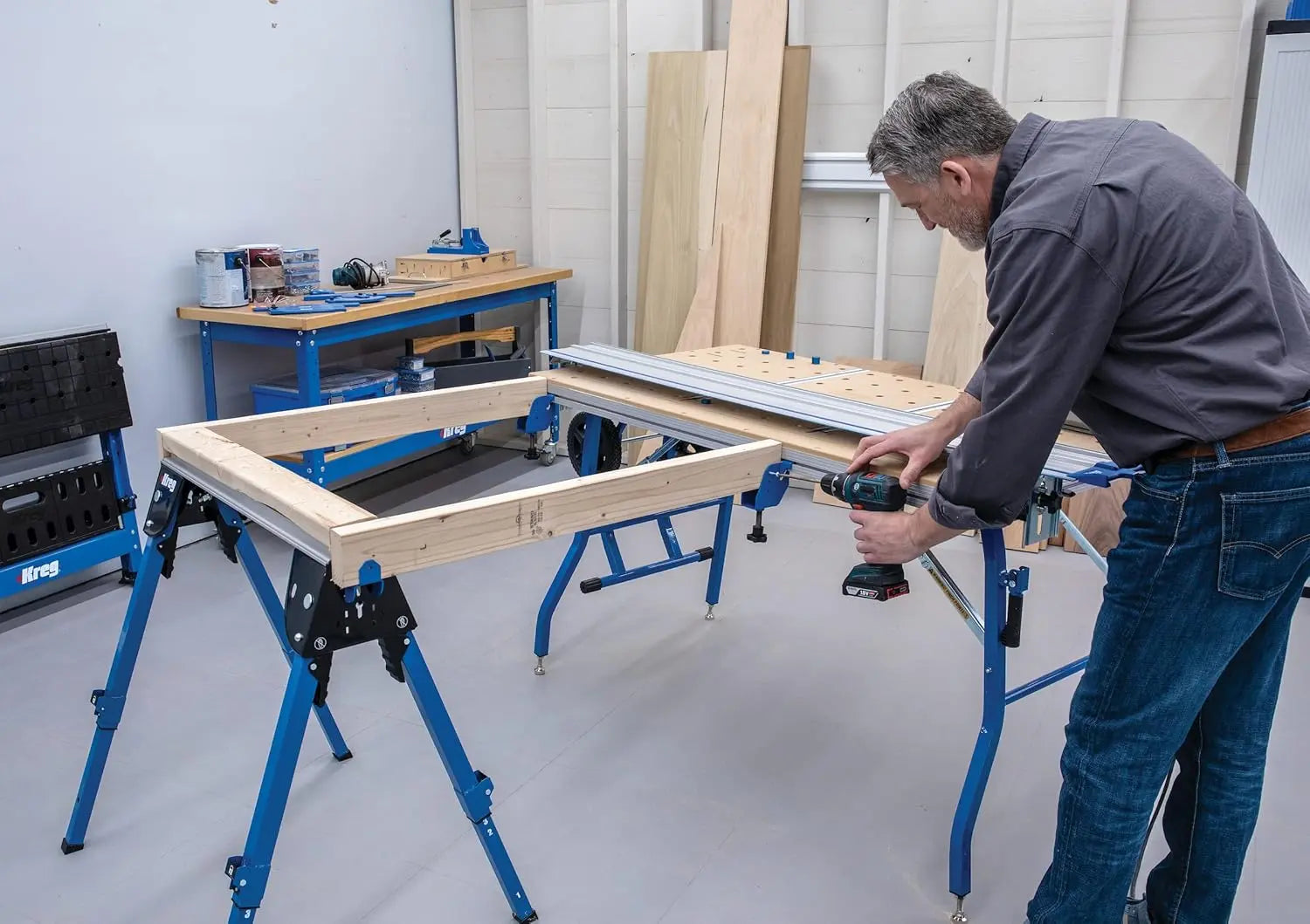 KREG ACS440 - Adaptive Cutting System Project Table Extension Brackets KREG TOOLS