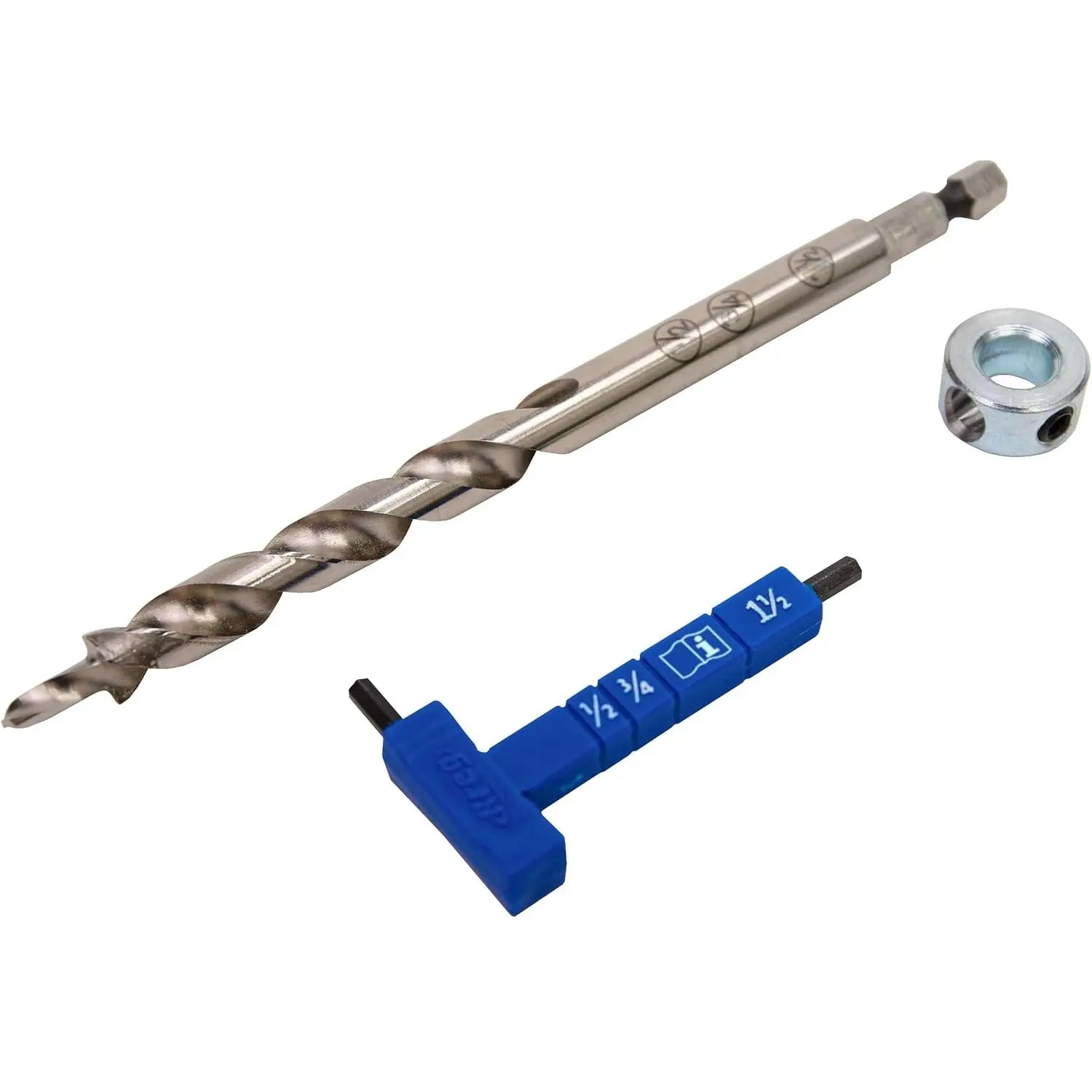 KREG KPHA308 - Easy-Set Drill Bit with Stop Collar & Gauge/Hex Wrench KREG TOOLS