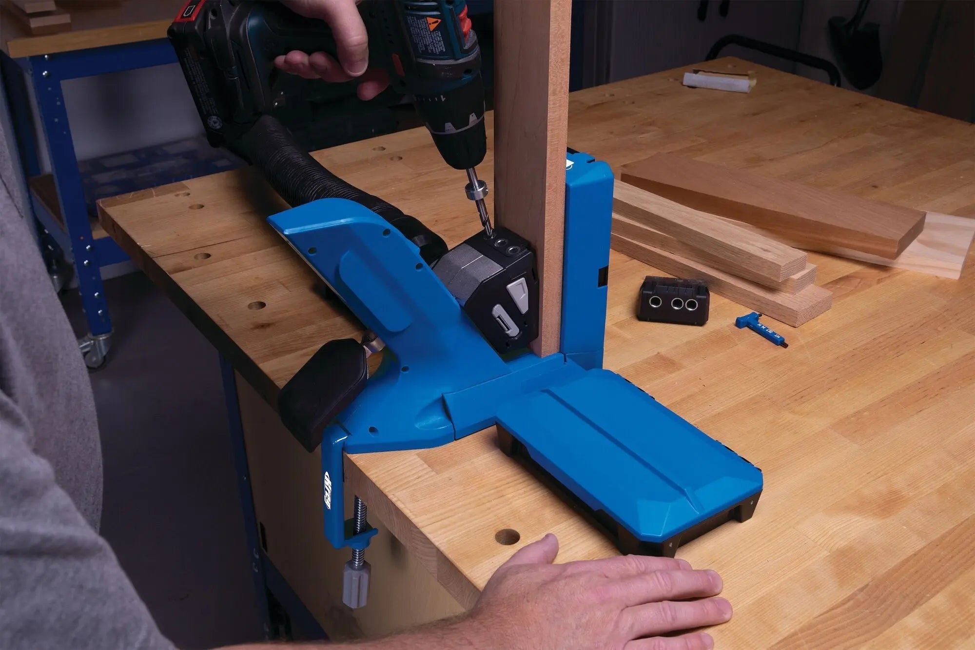 Kreg KPHA730- Micro-Pocket™ Drill Guide Kit 730 - Wise Line Tools