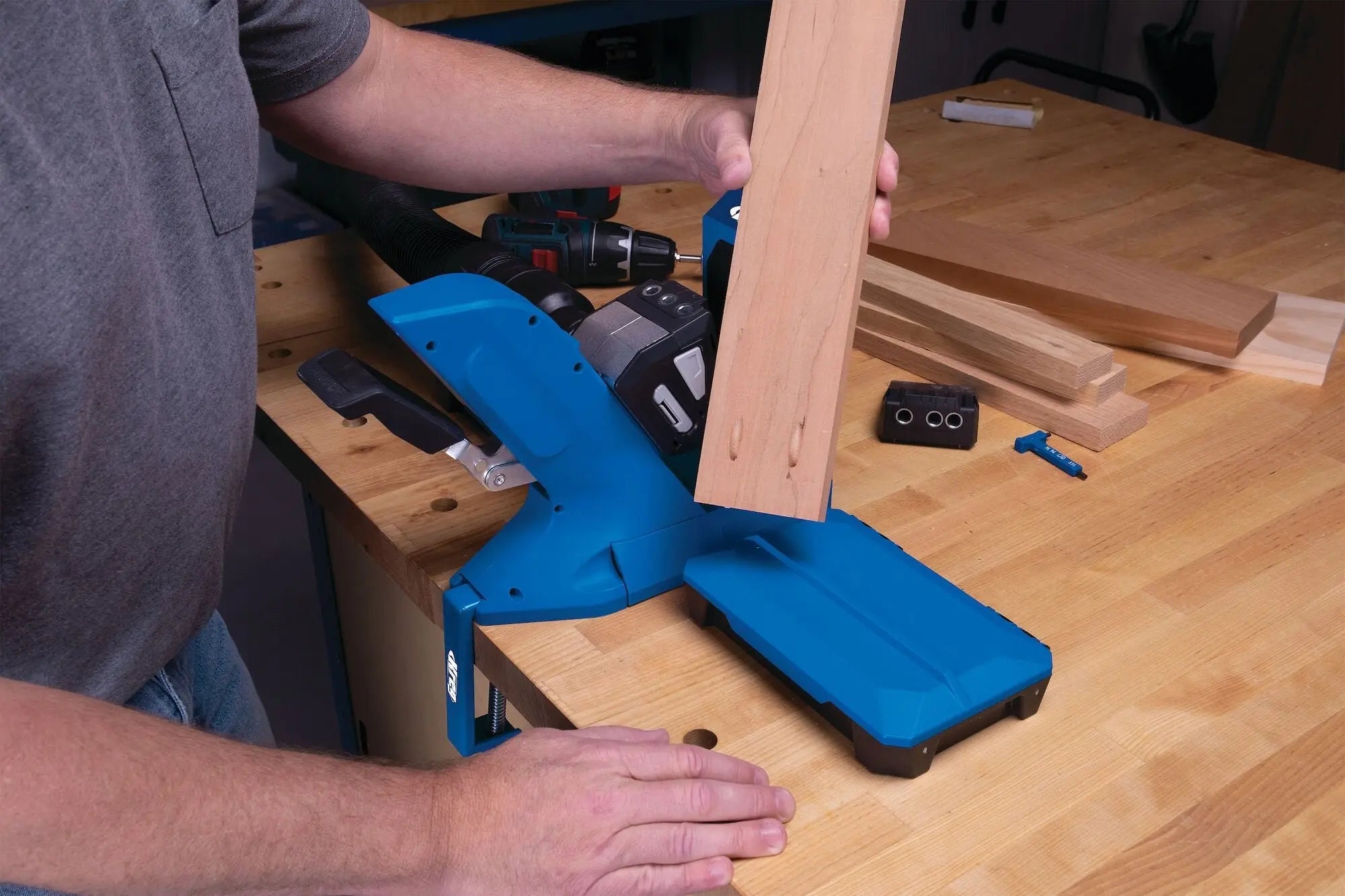 Kreg KPHA730- Micro-Pocket™ Drill Guide Kit 730 - Wise Line Tools