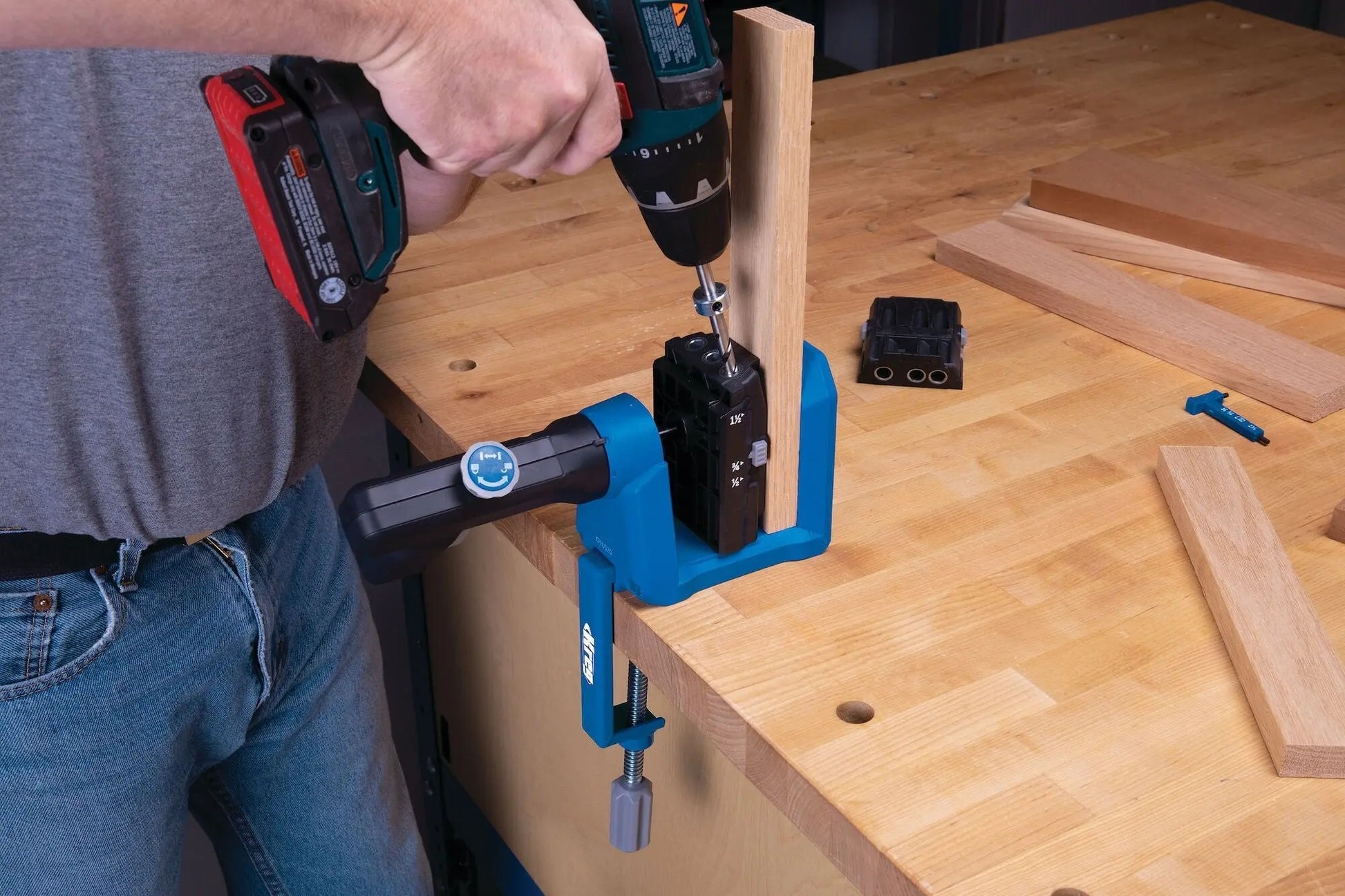 Kreg KPHA760 - Pocket-Hole Jig® Clamp - Wise Line Tools