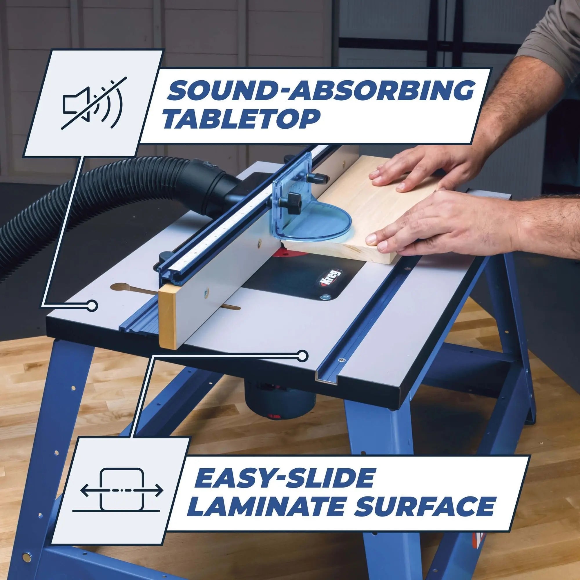 Kreg PRS2100 - Precision Benchtop Router Table - Wise Line Tools