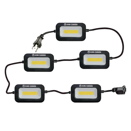 KING K-5016-5LED - 5000 LUMEN 50FT 5 LED STRING LIGHT KING