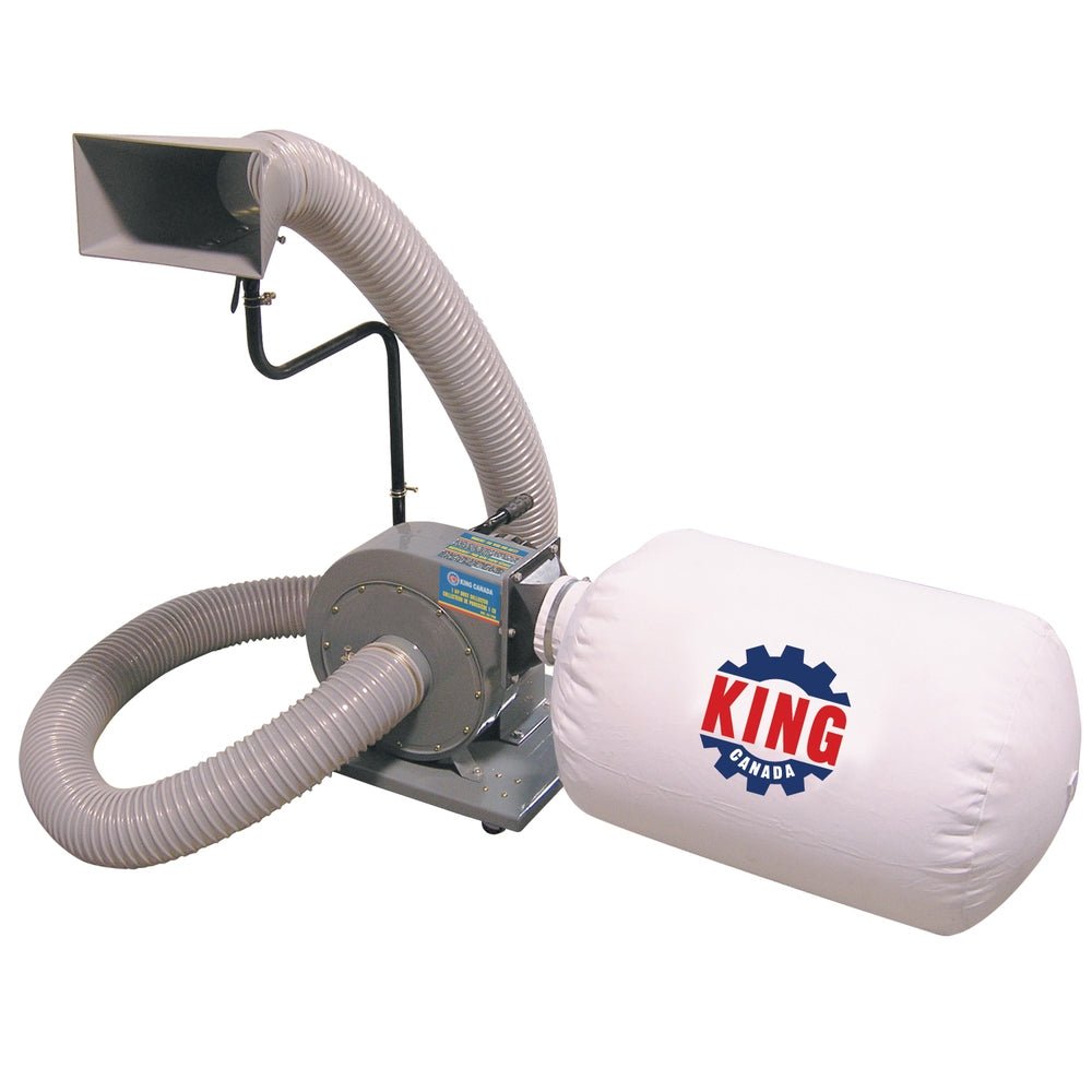 King Canada KC-1105C  -  600 CFM DUST COLLECTOR - Wise Line Tools