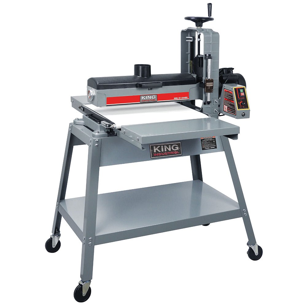 King Canada KC-2244DS  -  22'' OPEN DRUM SANDER - Wise Line Tools