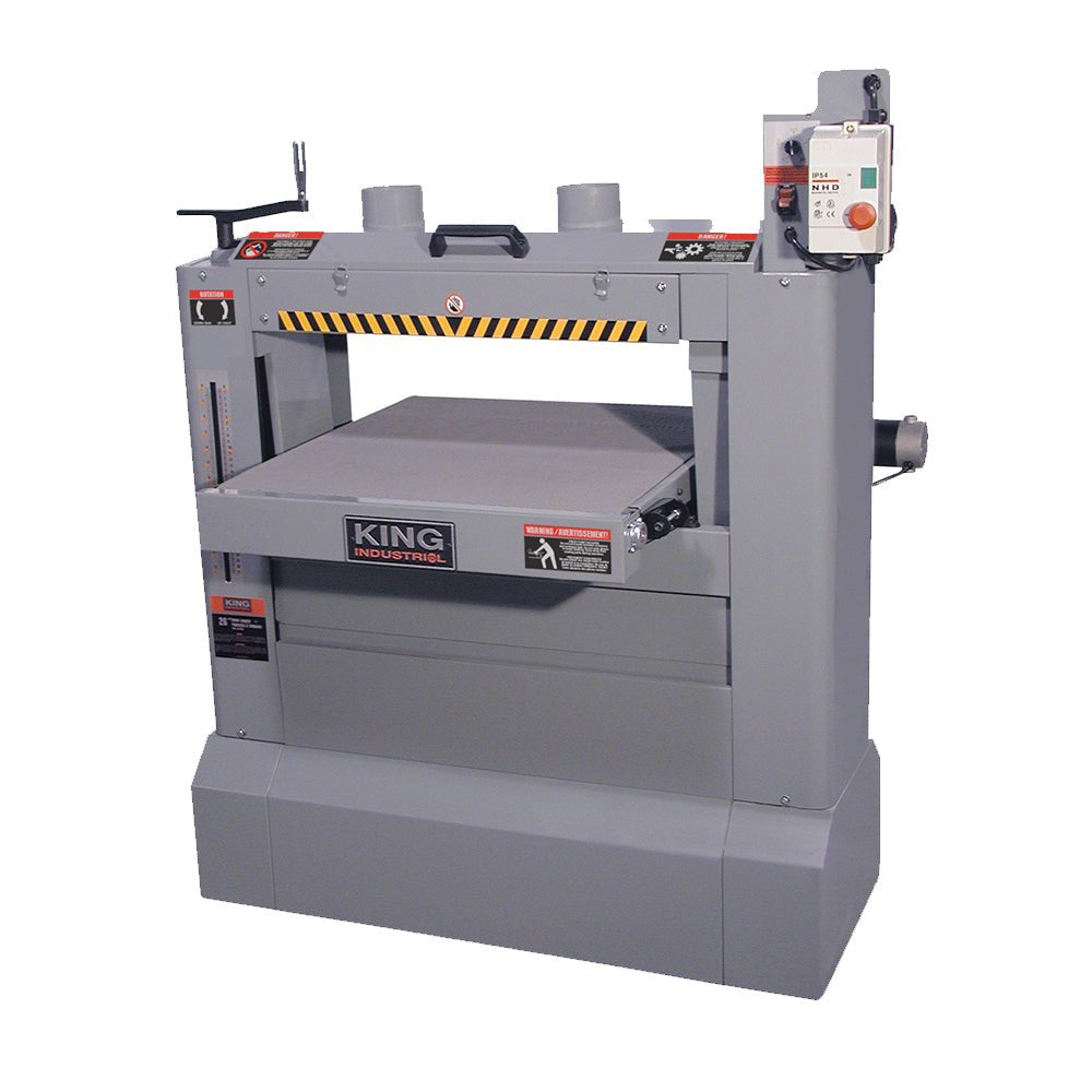 King Canada KC-26DS  -  SANDER, DUAL DRUM 26" X 12" - Wise Line Tools