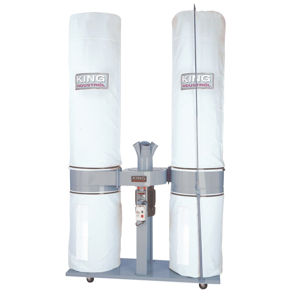 King Canada KC-5043FX-2  -  5 HP 3980 CFM 220V DUST COLLECTOR - Wise Line Tools
