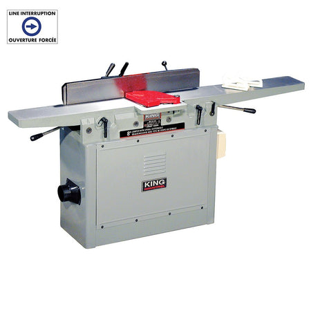 King Canada KC-85FX  -  8" INDUSTRIAL JOINTER WITH SPIRAL CUTTERHEAD - Wise Line Tools