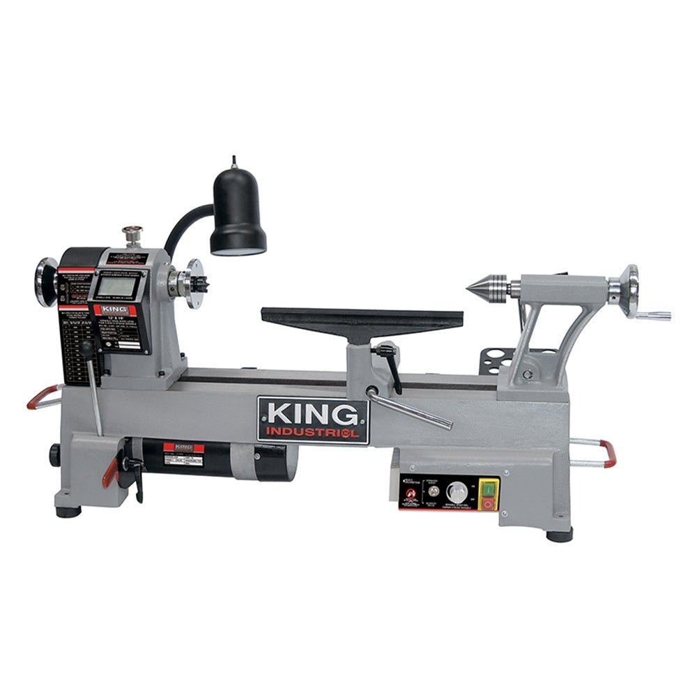 King Canada KWL-1218VS -  Variable Speed Wood Lathe - Wise Line Tools