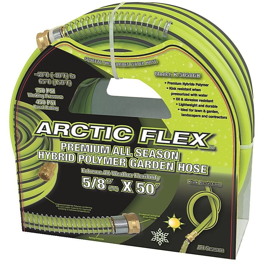 King K-5058GH  -  Arctic Flex 5/8'' x 50' water hose - Wise Line Tools