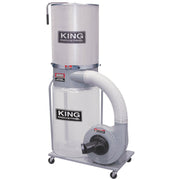 King KC-3105C/KDCF-3500 - 1200 CFM DUST COLLECTOR WITH CANISTER FILTER - Wise Line Tools