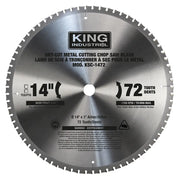 King KSC-1472  -  14" 72-Tooth Metal Cutting Chop Saw Blade DIABLO