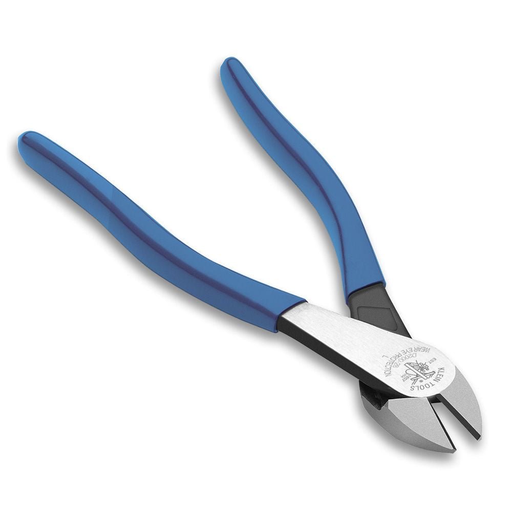 Klein D2000-48  -  2000 Series 8" Angled Head Diagonal Cutting Pliers - Wise Line Tools