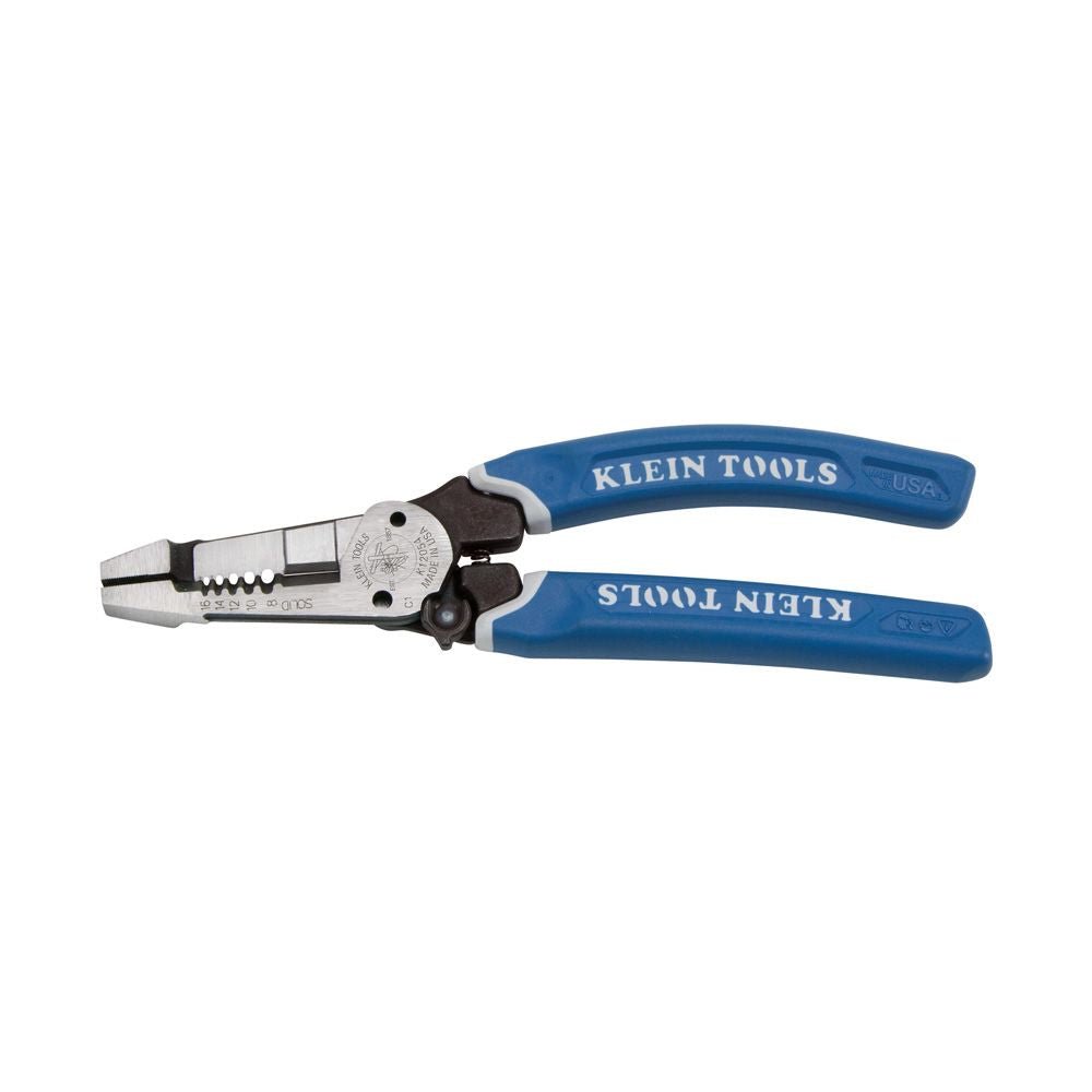 Klein K12054  -  Kurve Heavy Duty Wire Stripper - 8-18 AWG - Wise Line Tools