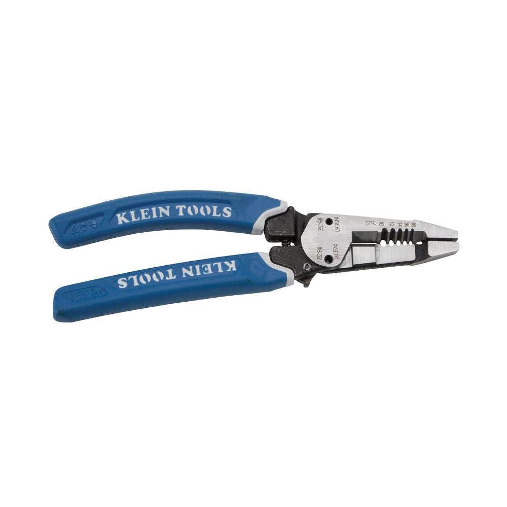 Klein K12054  -  Kurve Heavy Duty Wire Stripper - 8-18 AWG - Wise Line Tools