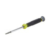 Klein KLE-32581 - Multi-Bit-Elektronik-Schraubendreher, 4-in-1, Kreuzschlitz-, Schlitz-Bits