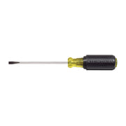 Klein KLE-601-4 - 3/16-Inch Cabinet Screwdriver, 4-Inch Round Shank - Wise Line Tools