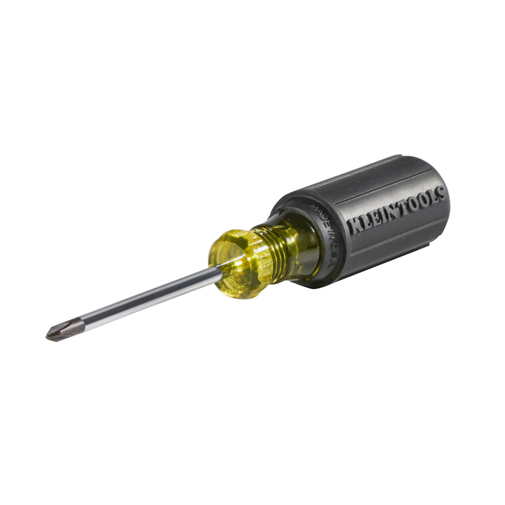 Klein KLE-603-3 - #1 Phillips Screwdriver, 3-Inch Round Shank - Wise Line Tools
