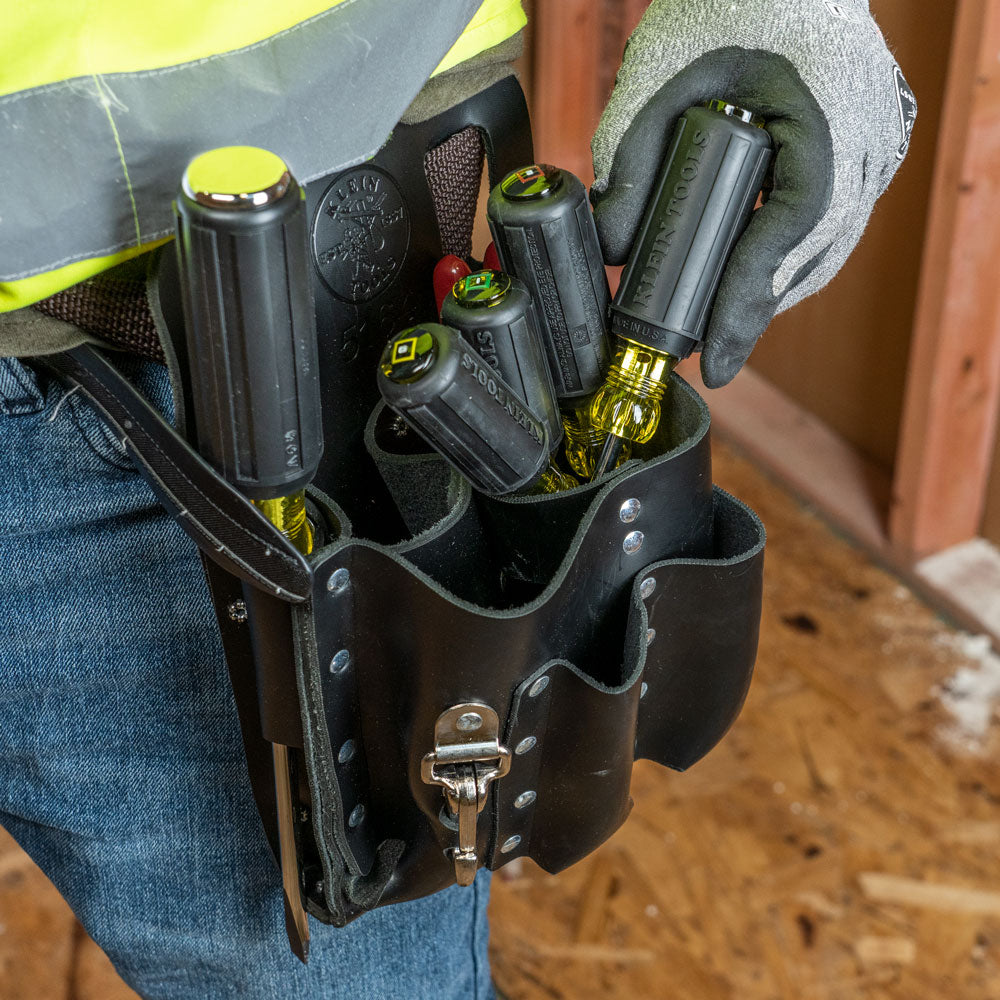 Klein KLE-85664 - Screwdriver Set, Square Recess, 4-Piece - Wise Line Tools