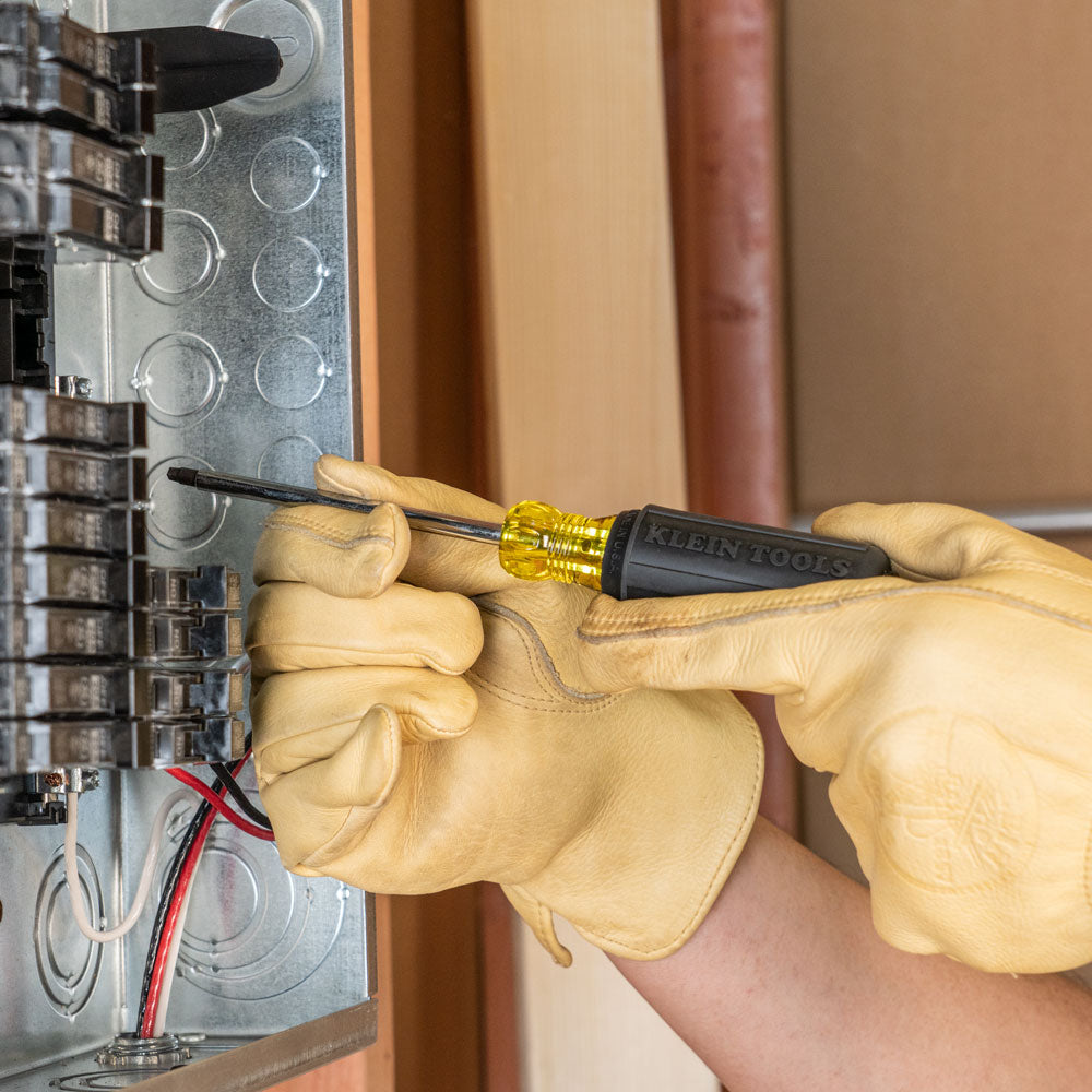 Klein KLE-85664 - Screwdriver Set, Square Recess, 4-Piece - Wise Line Tools