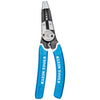 Klein KLE-K12065CR - Pince à dénuder/couper/sertir Klein-Kurve® robuste, calibres 8-20 AWG