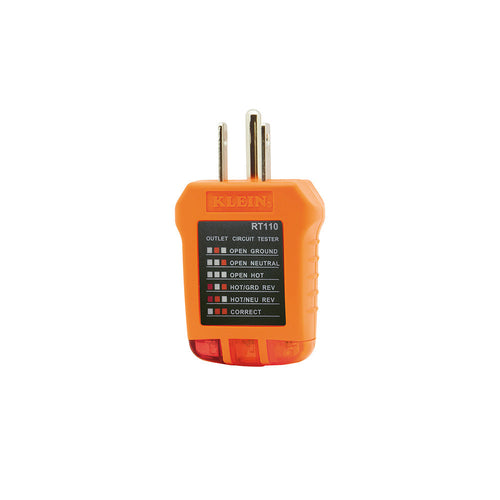 Klein KLE-RT110 - Receptacle Tester - Wise Line Tools