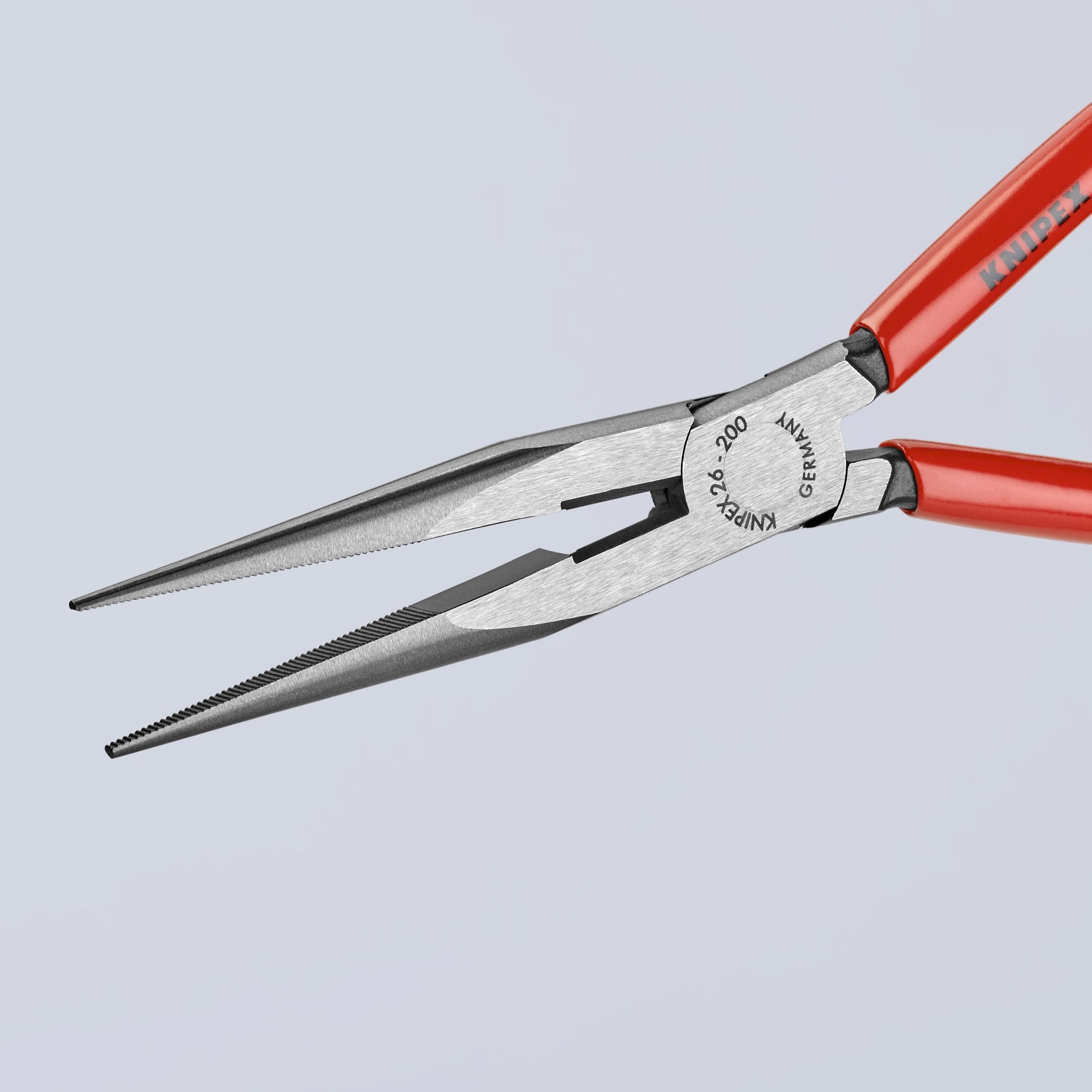 Knipex 2611200SBA - 8" Long Nose Pliers with Cutter - Wise Line Tools