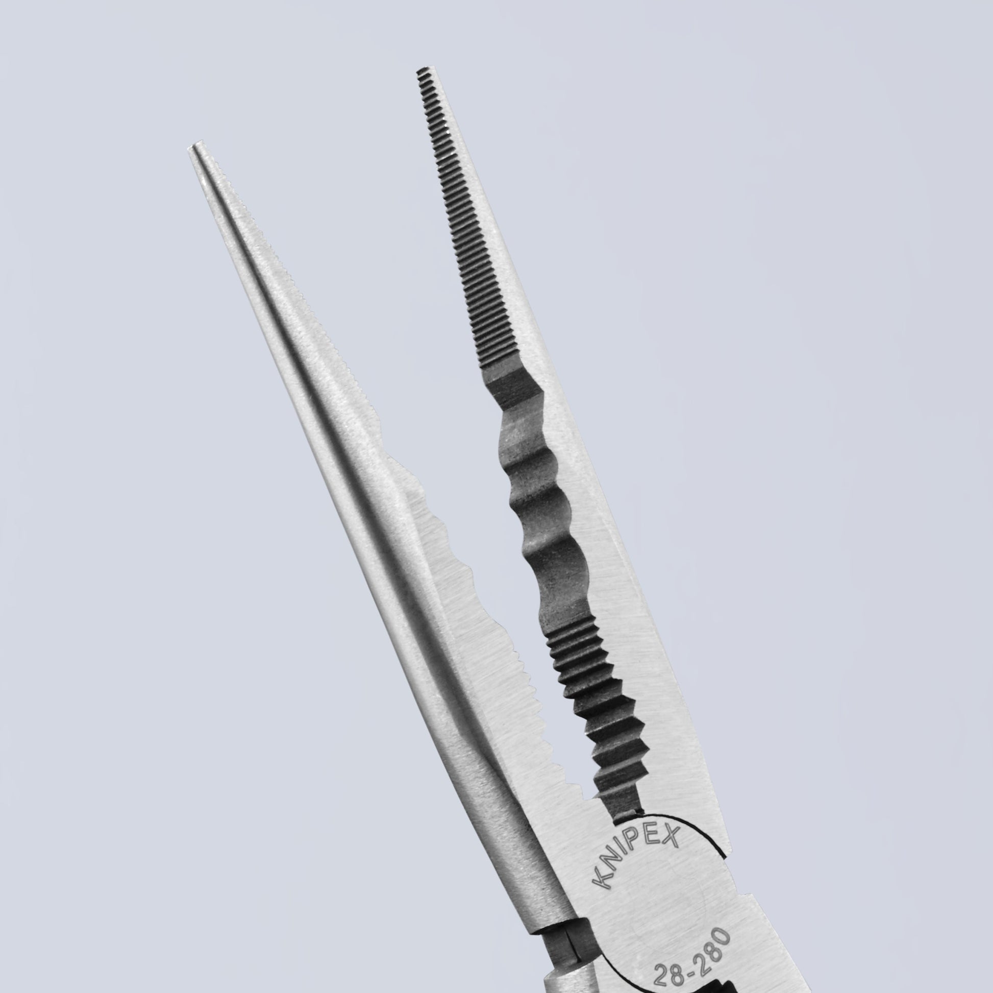 Knipex 2871280SBA - 11" Extra Long Needle-Nose Pliers-Straight Jaws - Wise Line Tools