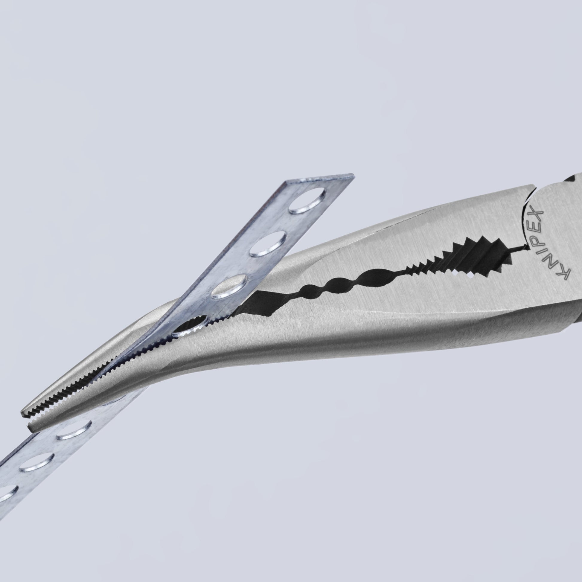 Knipex 2881280SBA - 11" Extra Long Needle-Nose 45° Angled Pliers - Wise Line Tools