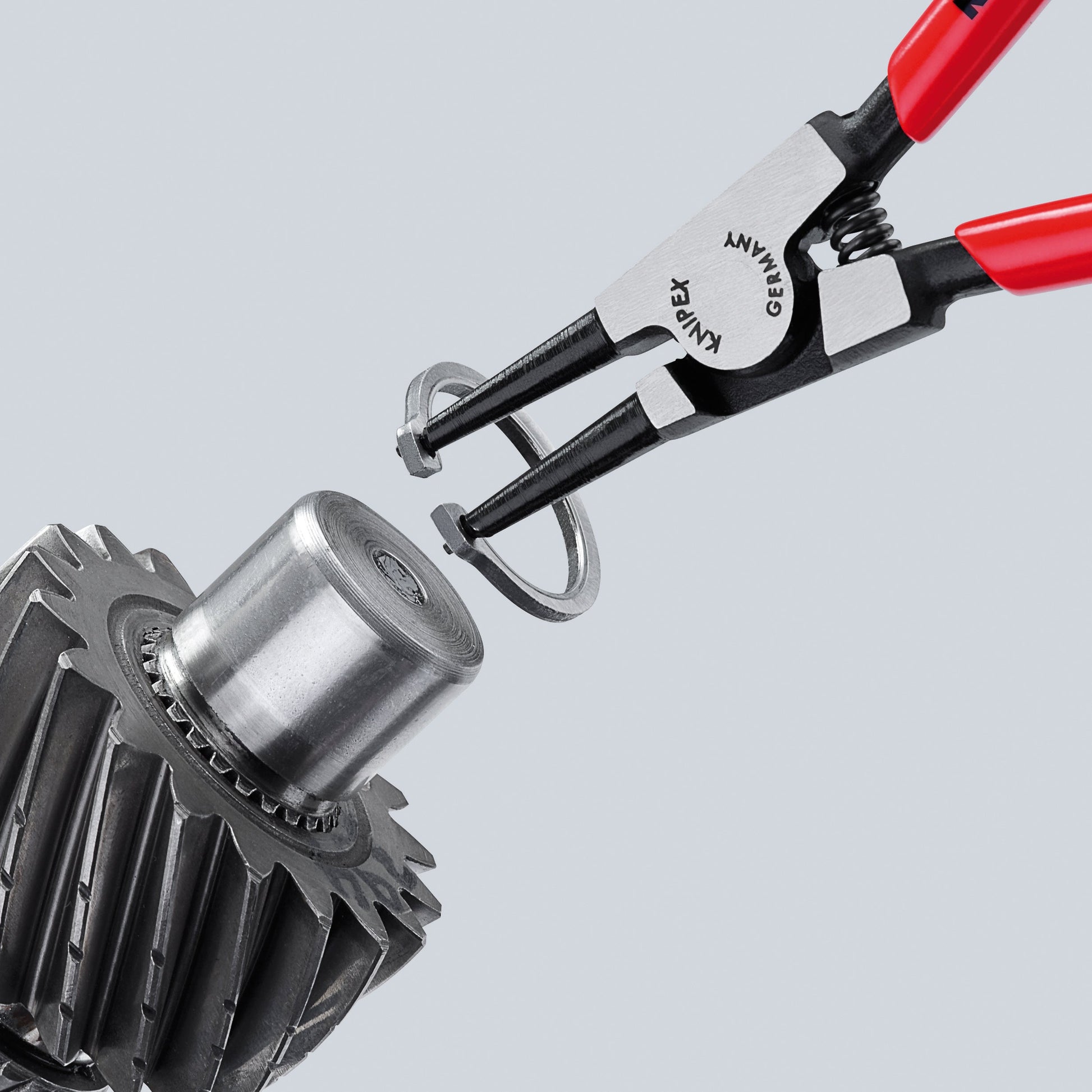 Knipex 4611A1 External Straight Retaining Ring Pliers 10--25mm - Wise Line Tools