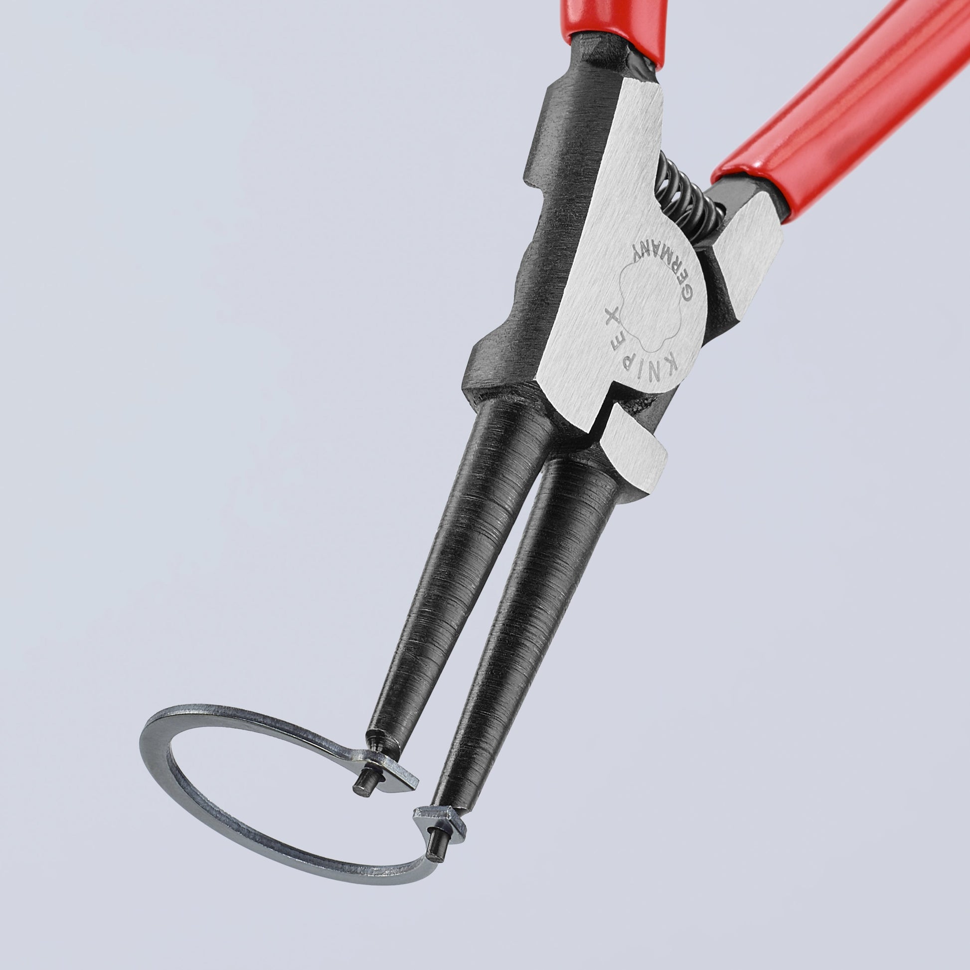 Knipex 4611A2SBA - 7 1/4" External Snap Ring Pliers-Forged Tips - Wise Line Tools