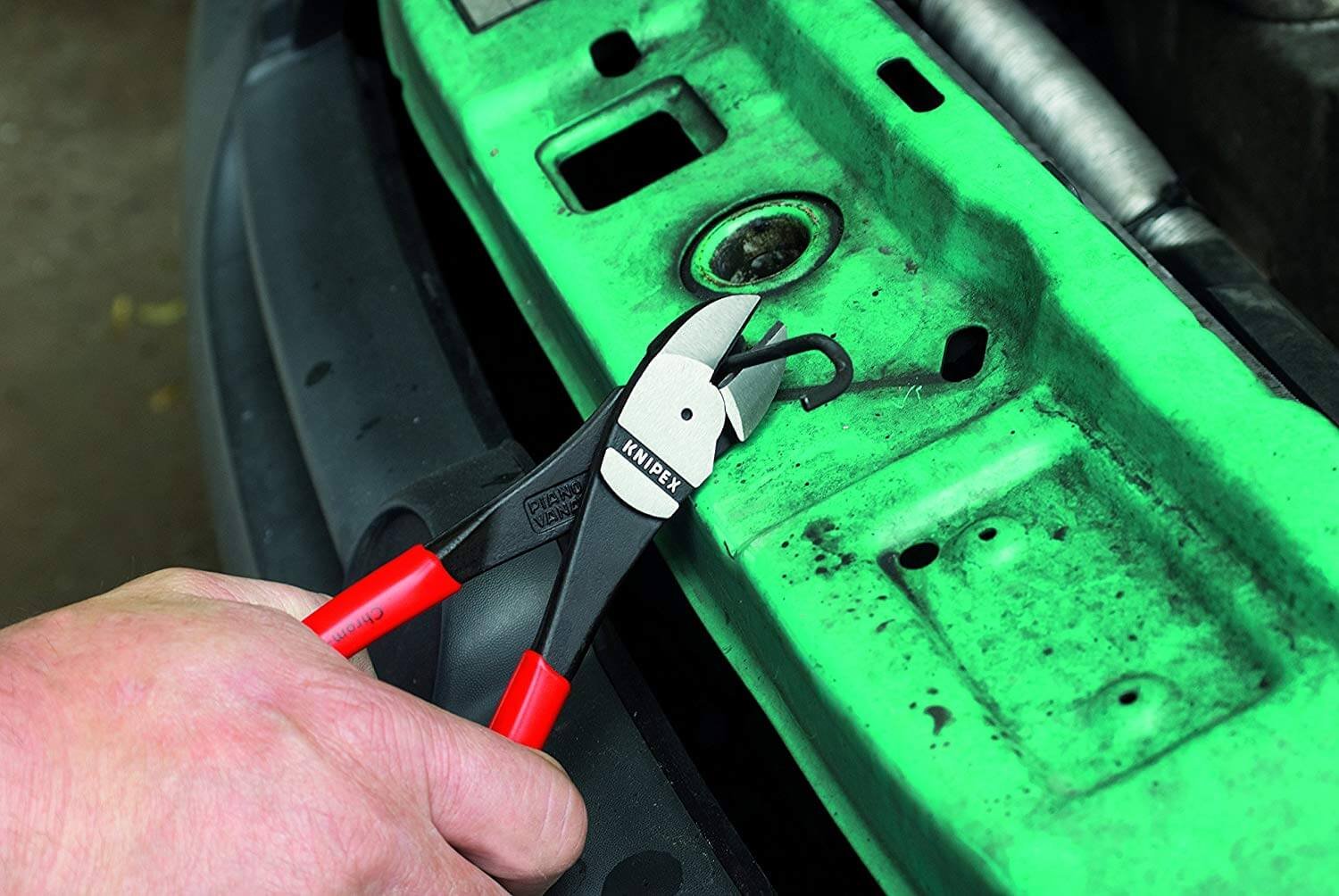 Knipex 7401200SBA - 8" High Leverage Diagonal Cutters - Wise Line Tools