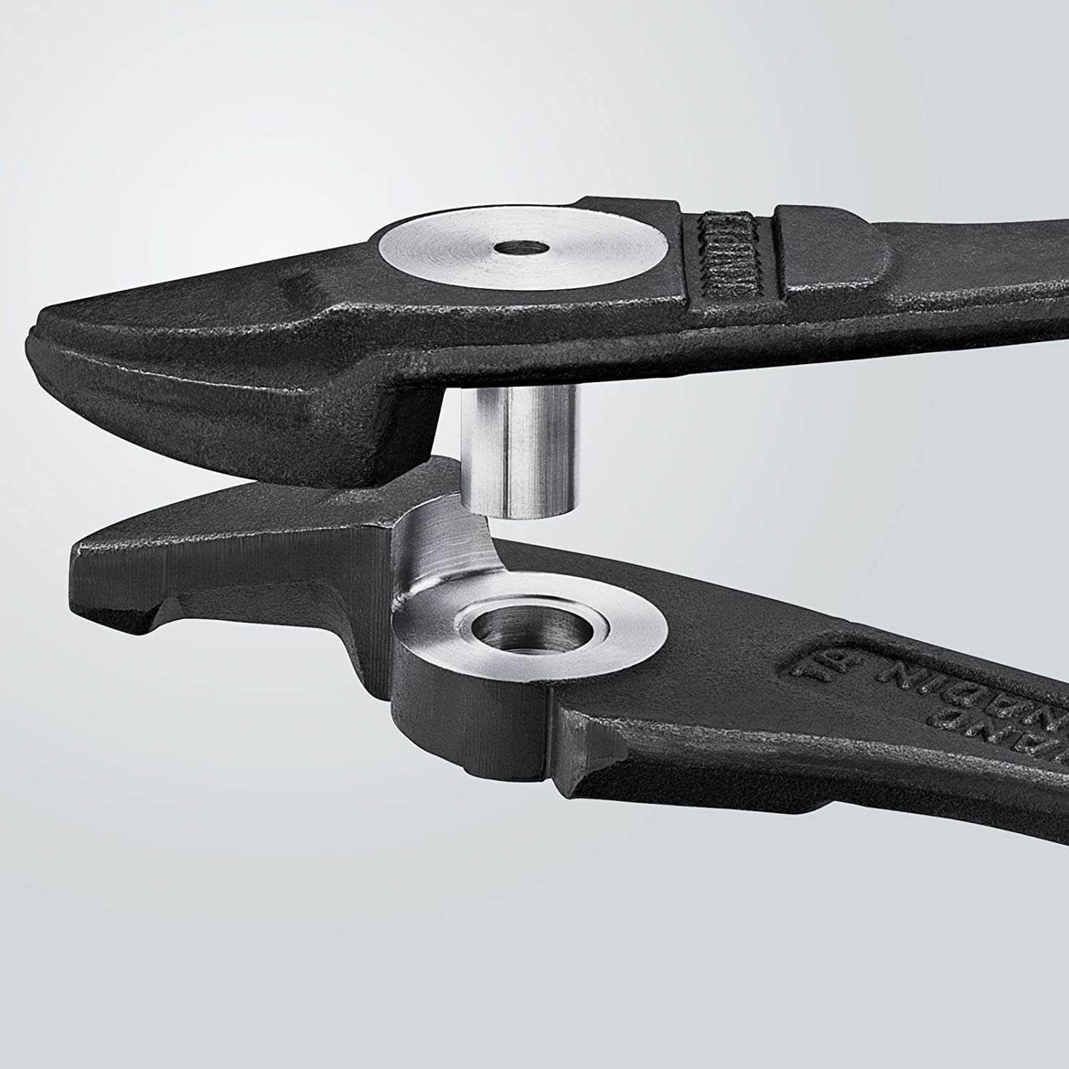 Knipex 7421250SBA - 10" High Leverage 12° Angled Diagonal Cutters - Wise Line Tools