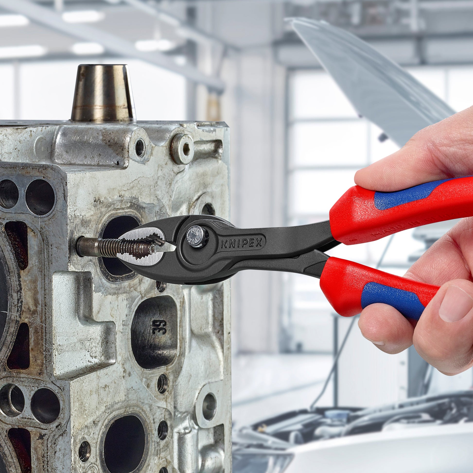 Knipex 8202200SBA - 8" TwinGrip Pliers - Wise Line Tools